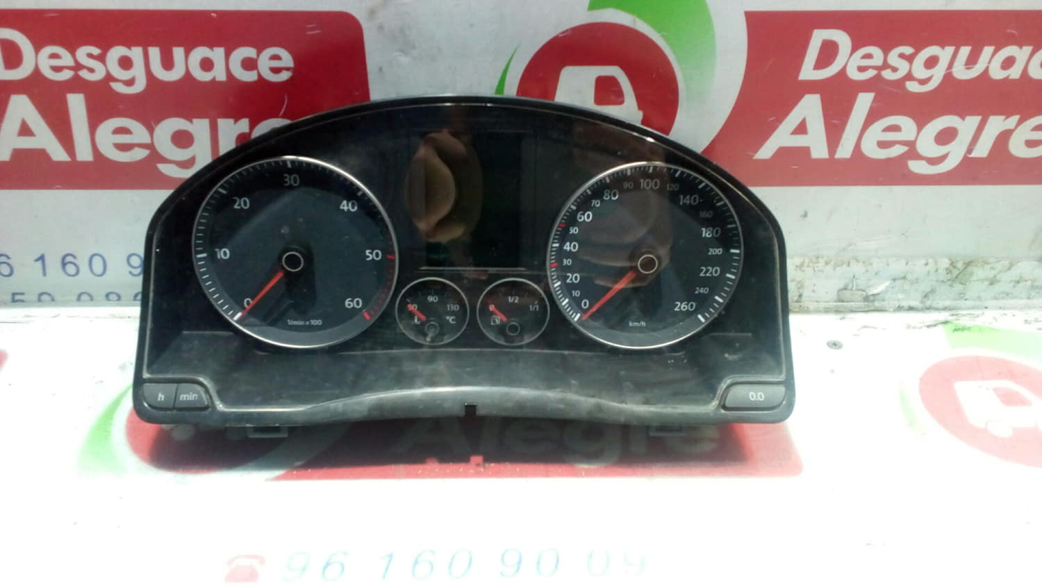 VOLKSWAGEN Golf 5 generation (2003-2009) Speedometer 1K0920874B 24799701