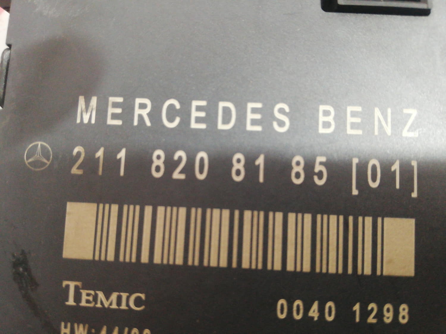 MERCEDES-BENZ E-Class W211/S211 (2002-2009) Другие блоки управления 2118208185 24805935