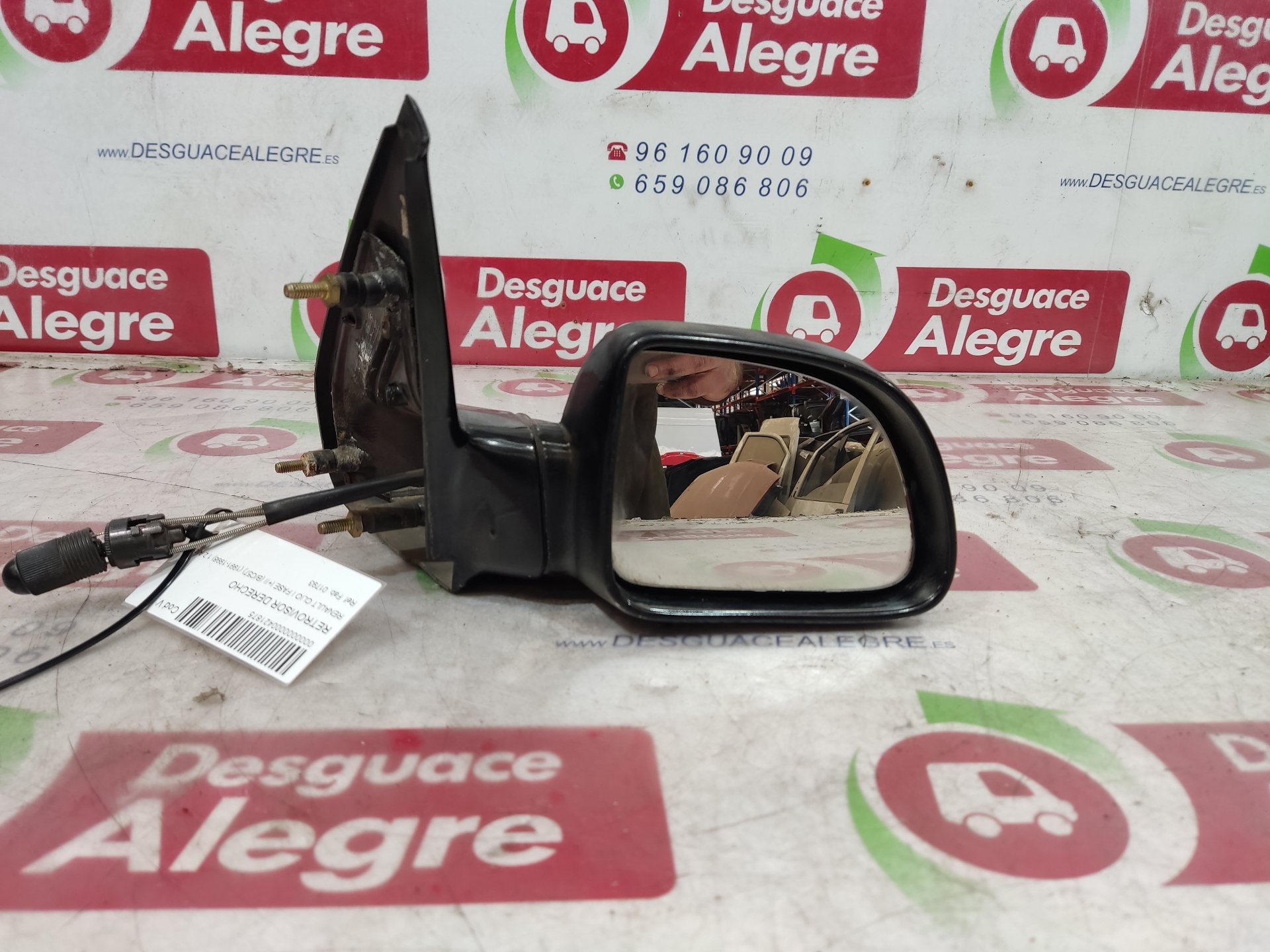 RENAULT Clio 1 generation (1990-1998) Right Side Wing Mirror 01793 24813853