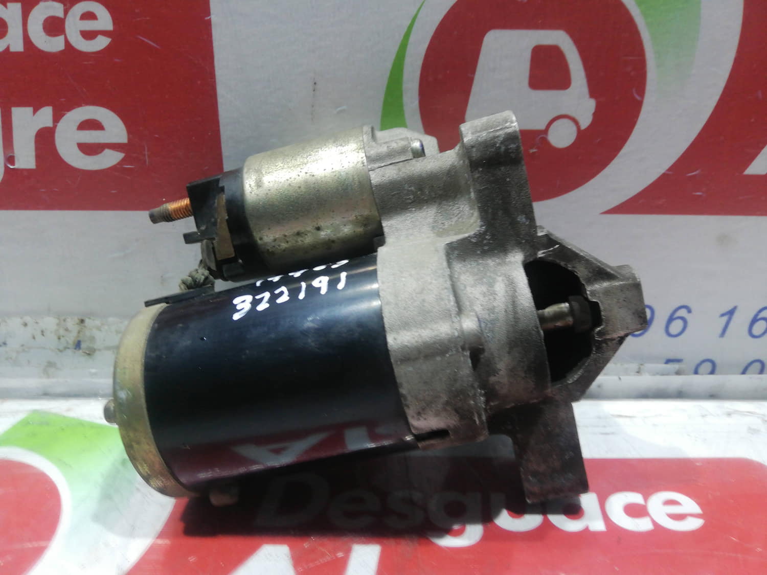 PEUGEOT 1007 1 generation (2005-2009) Starter Motor 9656317780 24799057