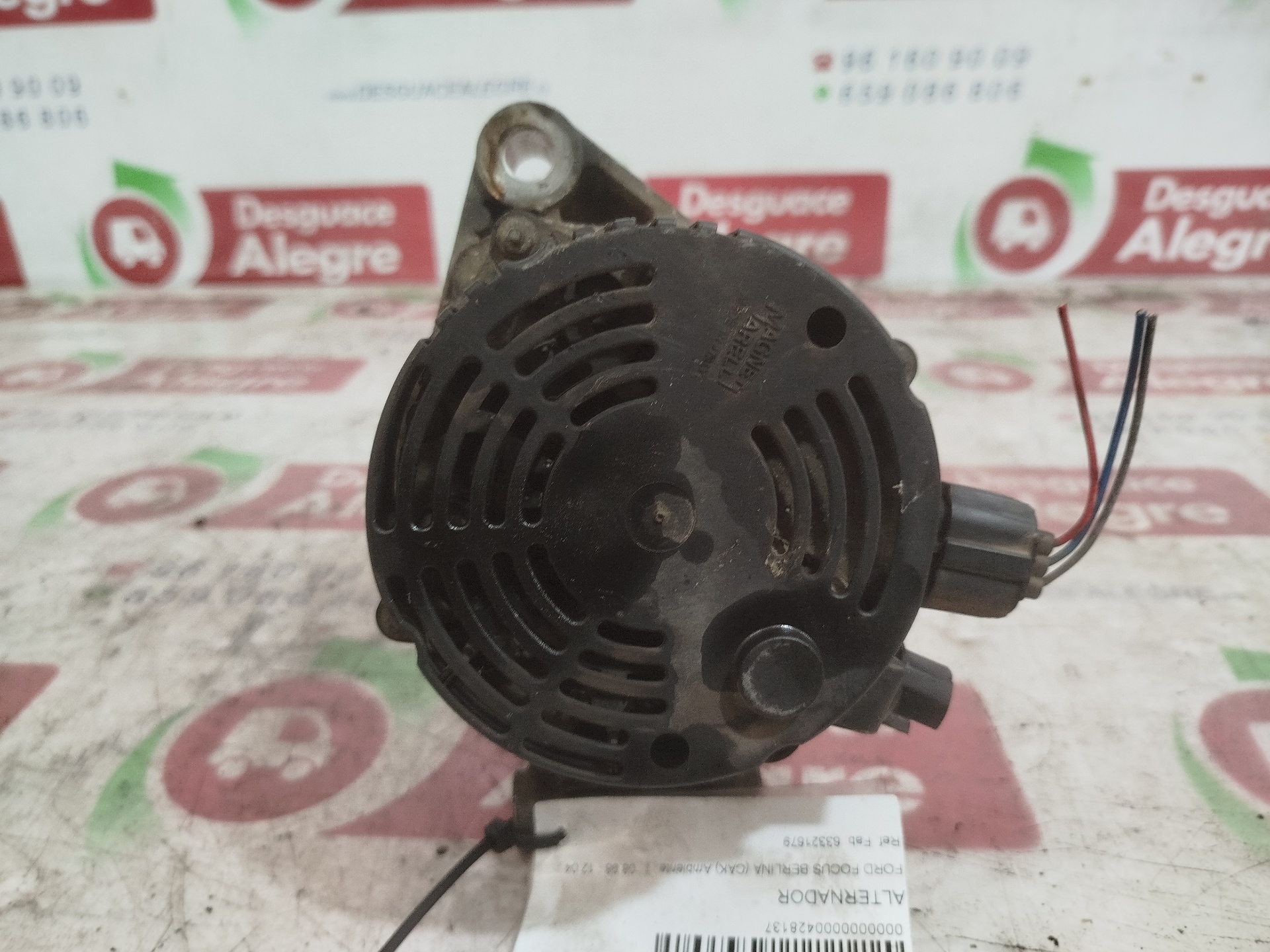 FORD Focus 1 generation (1998-2010) Alternator 98AB10300GF 25213141