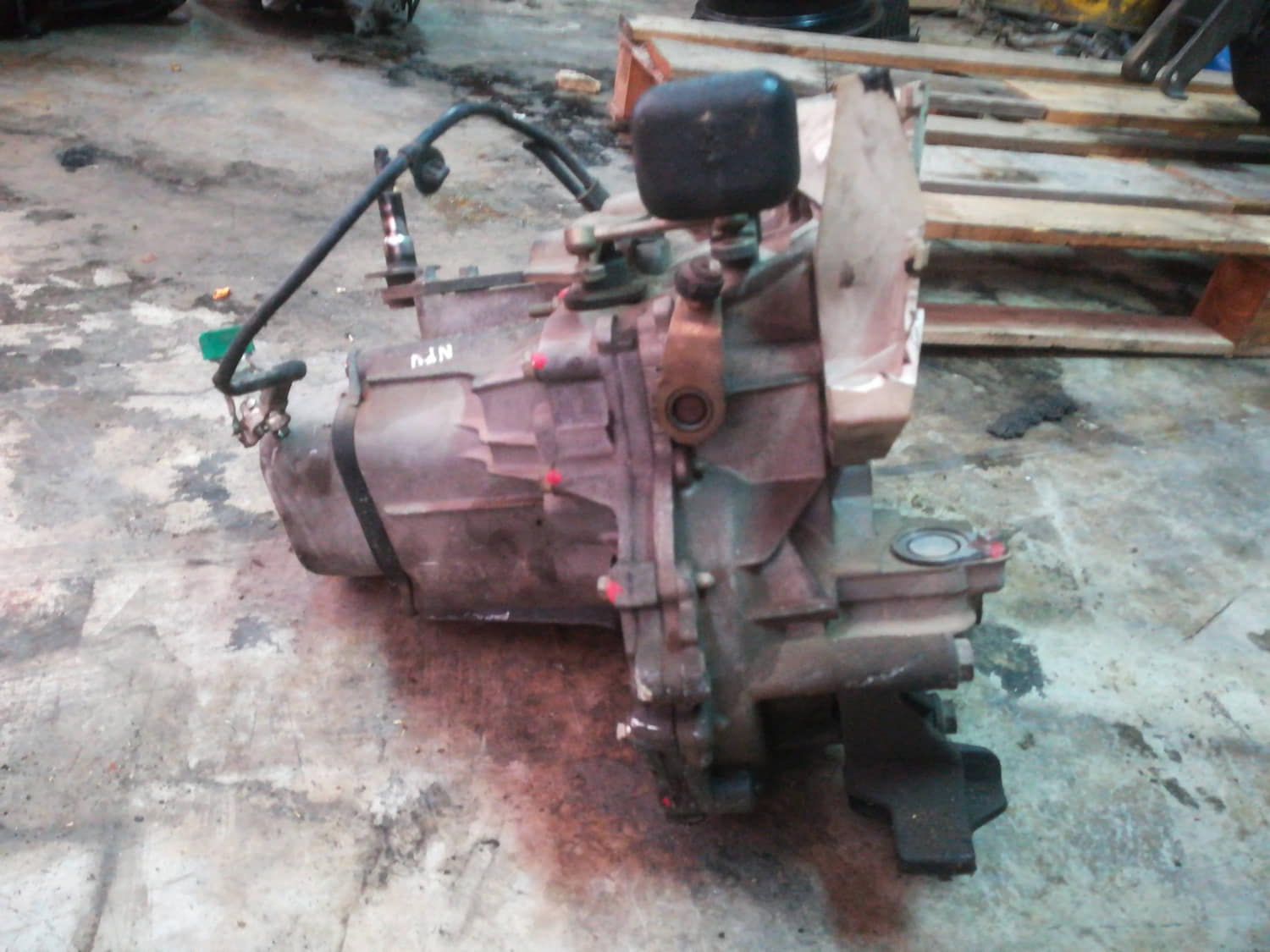 PEUGEOT 206 1 generation (1998-2009) Gearbox 20CN20 24803636