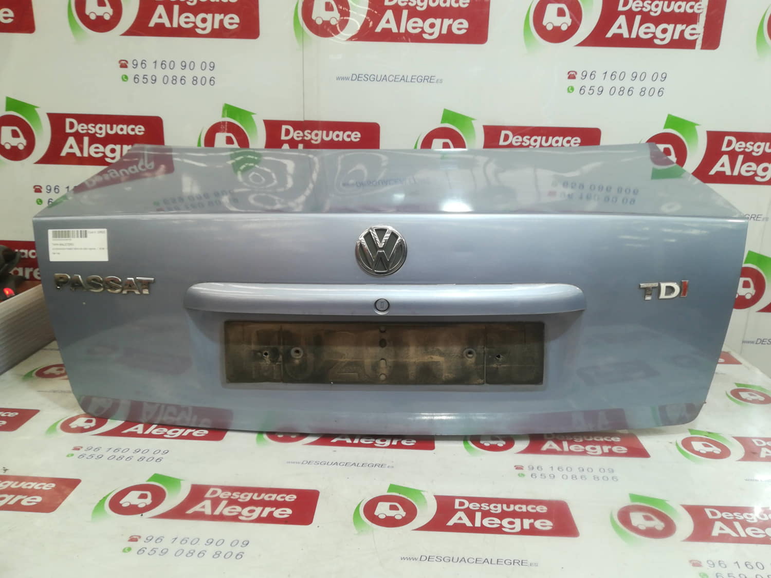 VOLKSWAGEN Passat B5 (1996-2005) Galinis dangtis 24801815