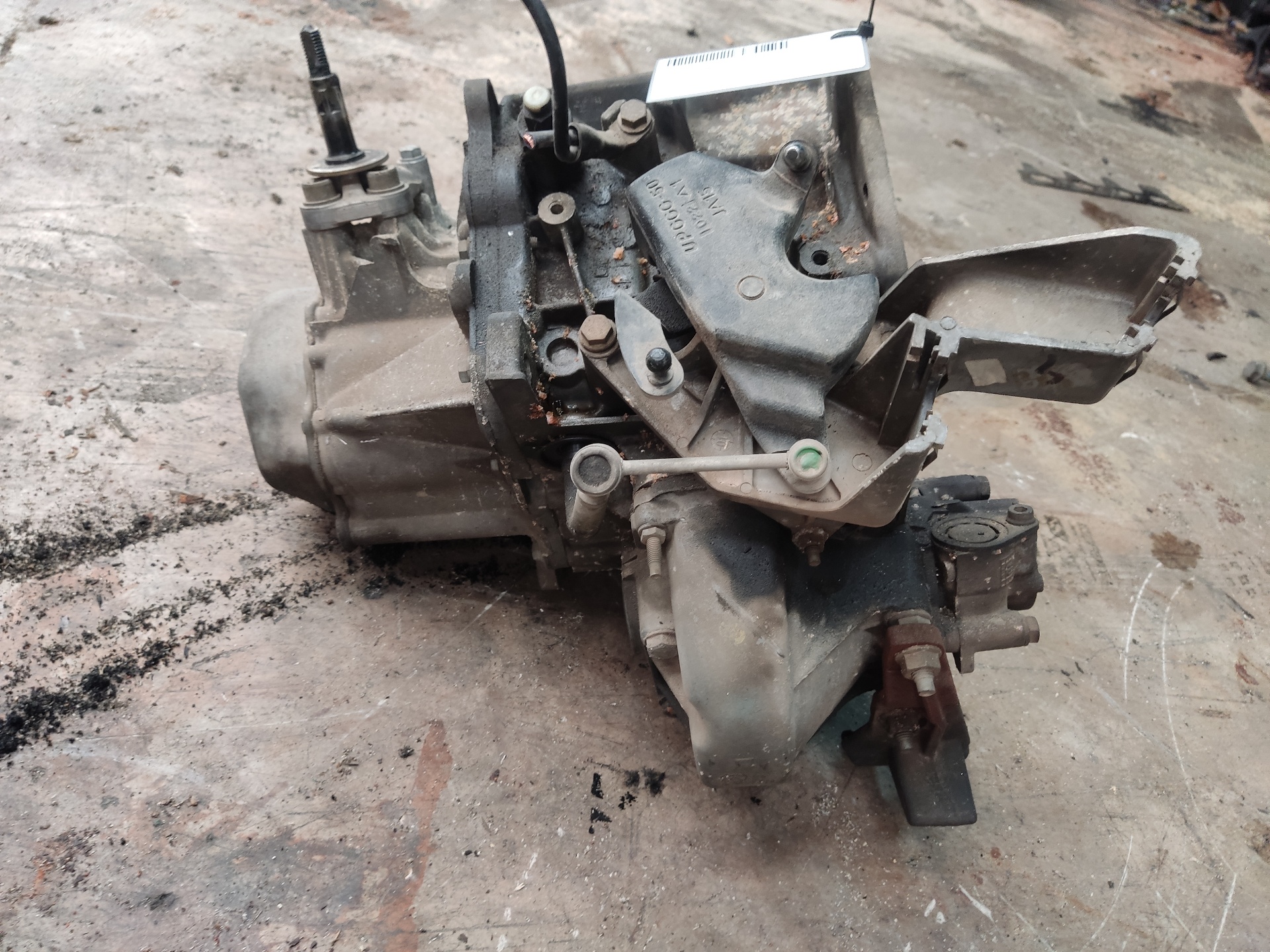 PEUGEOT 307 1 generation (2001-2008) Gearbox 20DM12 22792471