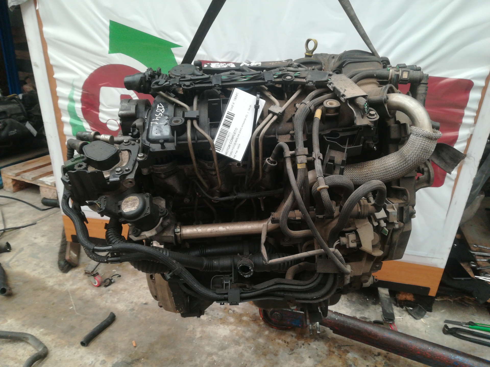 FORD Focus 2 generation (2004-2011) Engine G8DA 23392526