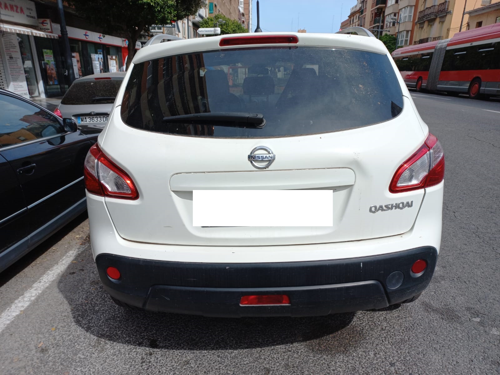 NISSAN Qashqai 1 generation (2007-2014) Mâner de deschidere interioară dreapta spate 80670 24795415