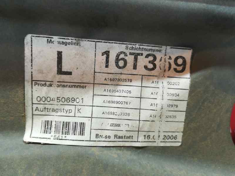 MERCEDES-BENZ A-Class W169 (2004-2012) Регулатор на прозореца на предната лява врата A1697202979 24793966