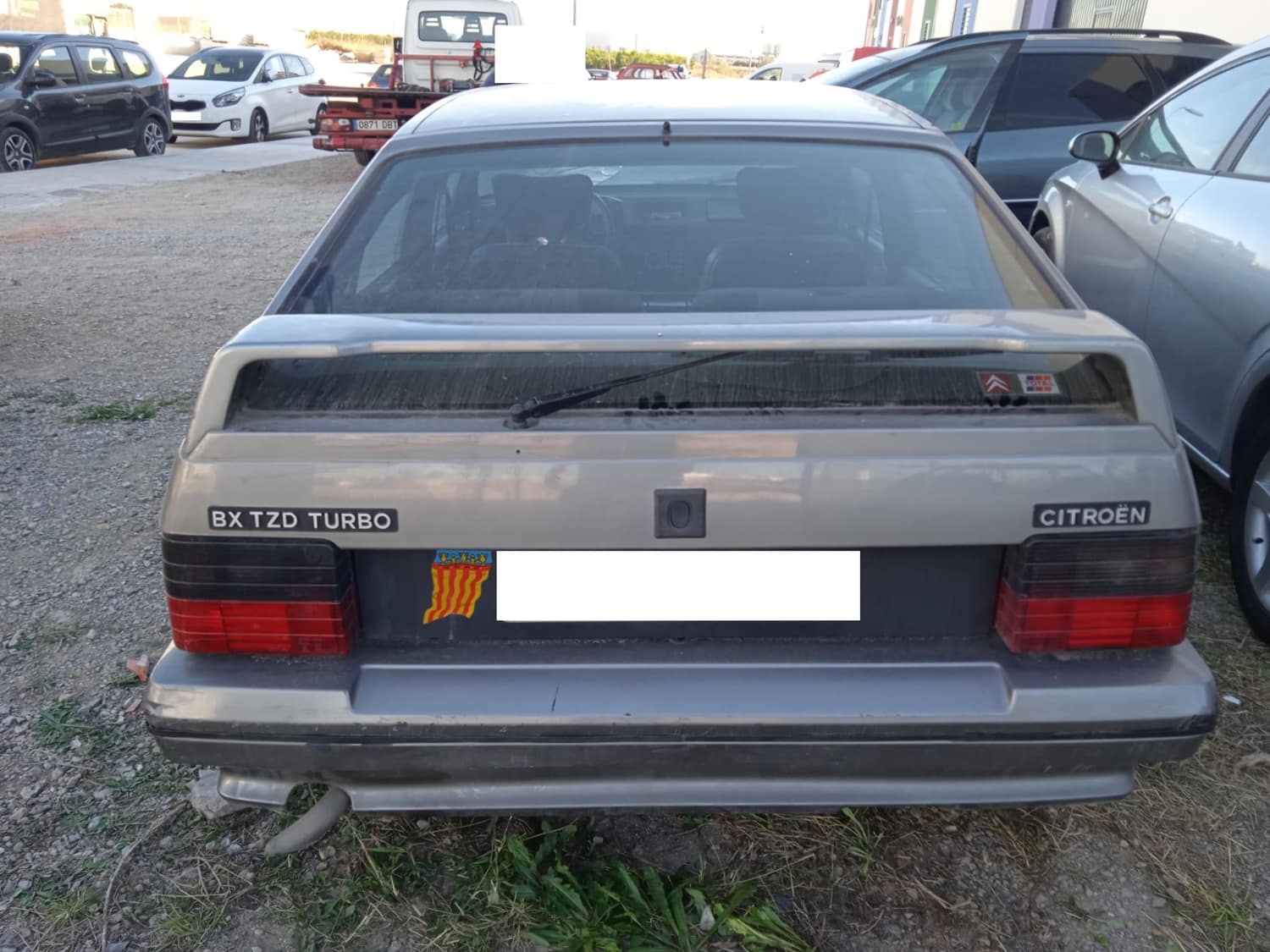 CITROËN BX 1 generation (1982-1994) Права задня фара 24801096