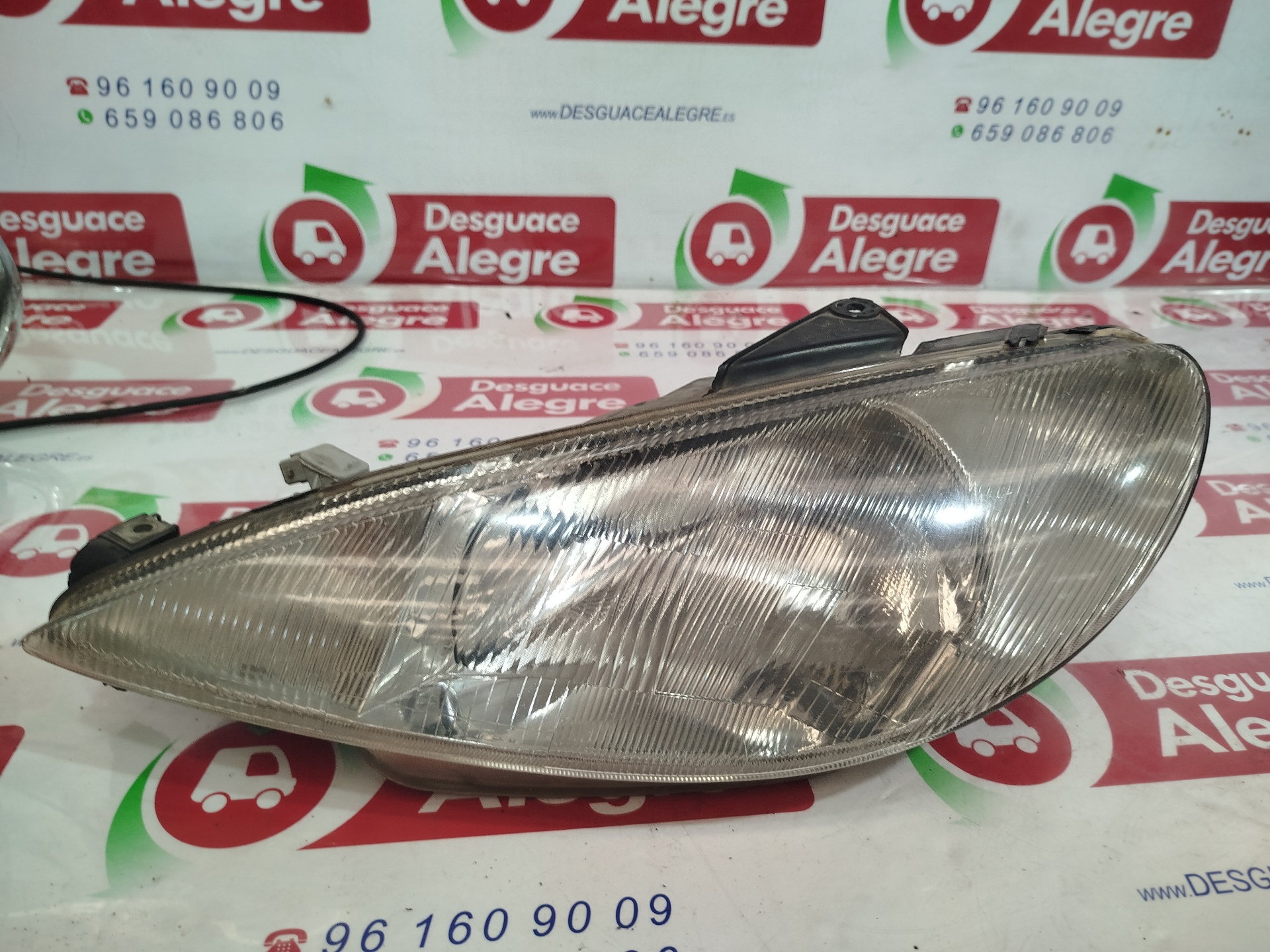 RENAULT 206 1 generation (1998-2009) Front Left Headlight 9640559580 25712591