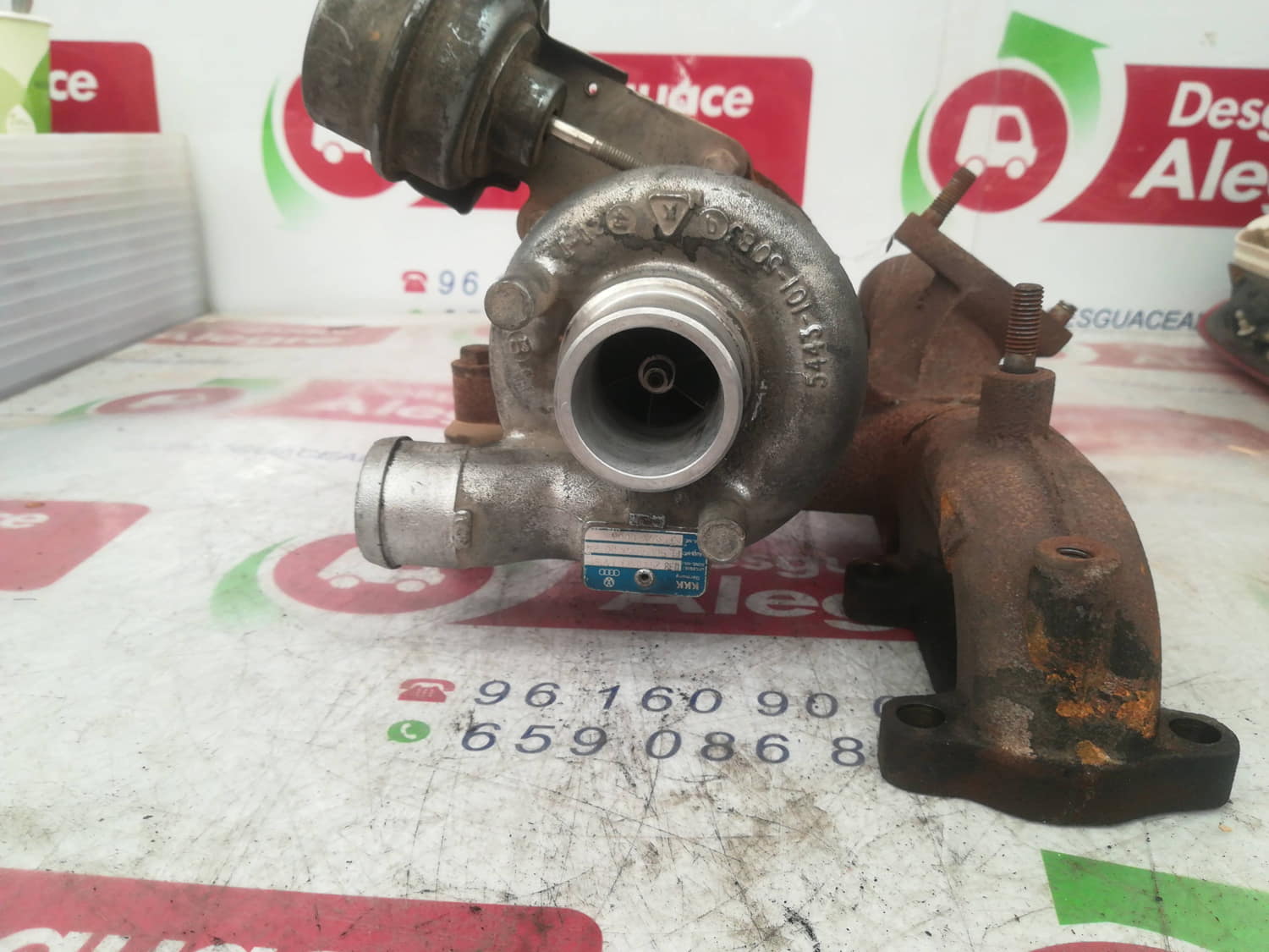 OPEL Meriva 1 generation (2002-2010) Turbocharger 038253016 24803439