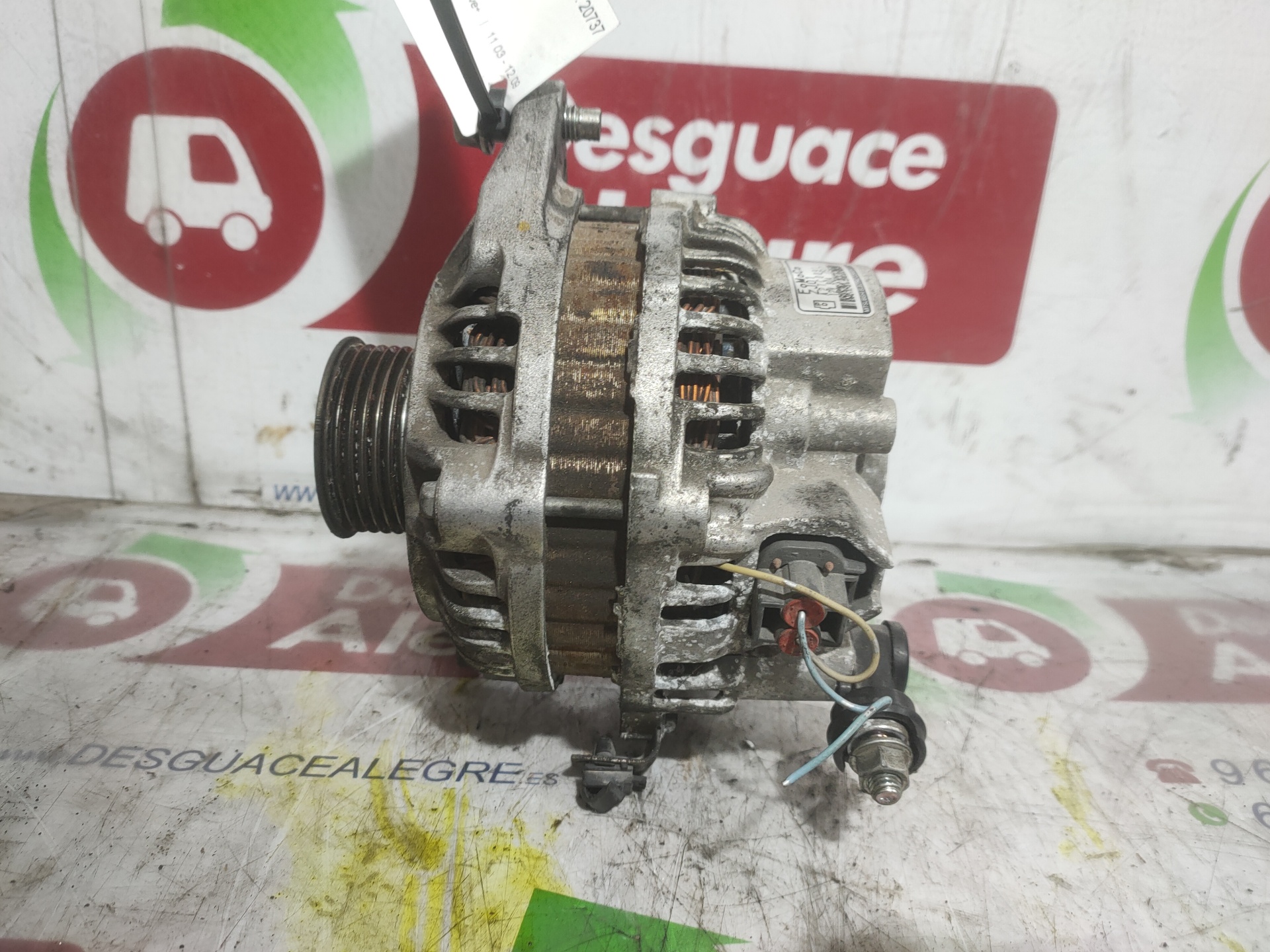 MAZDA 3 BK (2003-2009) Generator A2TC0091 24807088