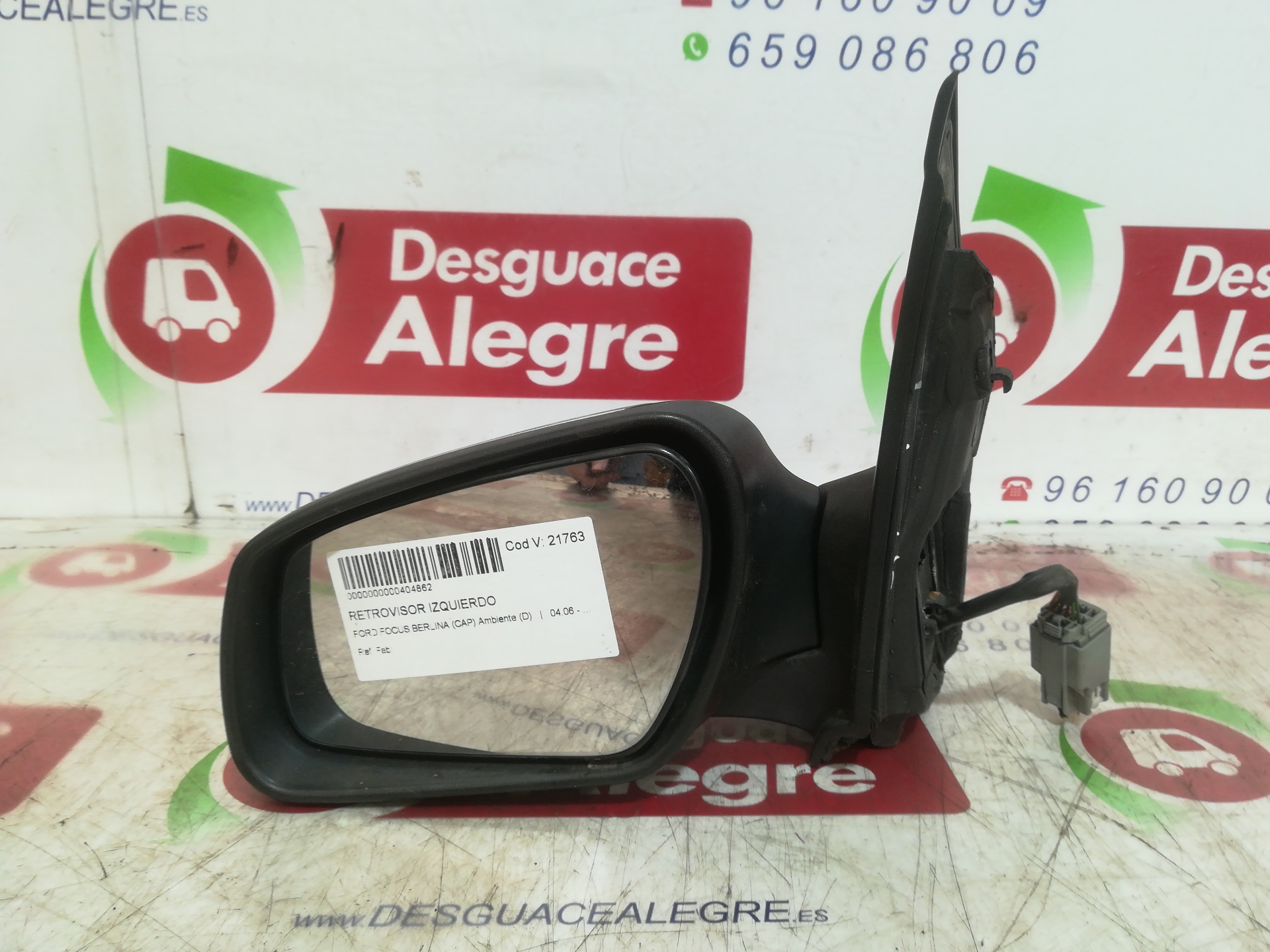 FORD Focus 2 generation (2004-2011) Left Side Wing Mirror 212876099 24810492