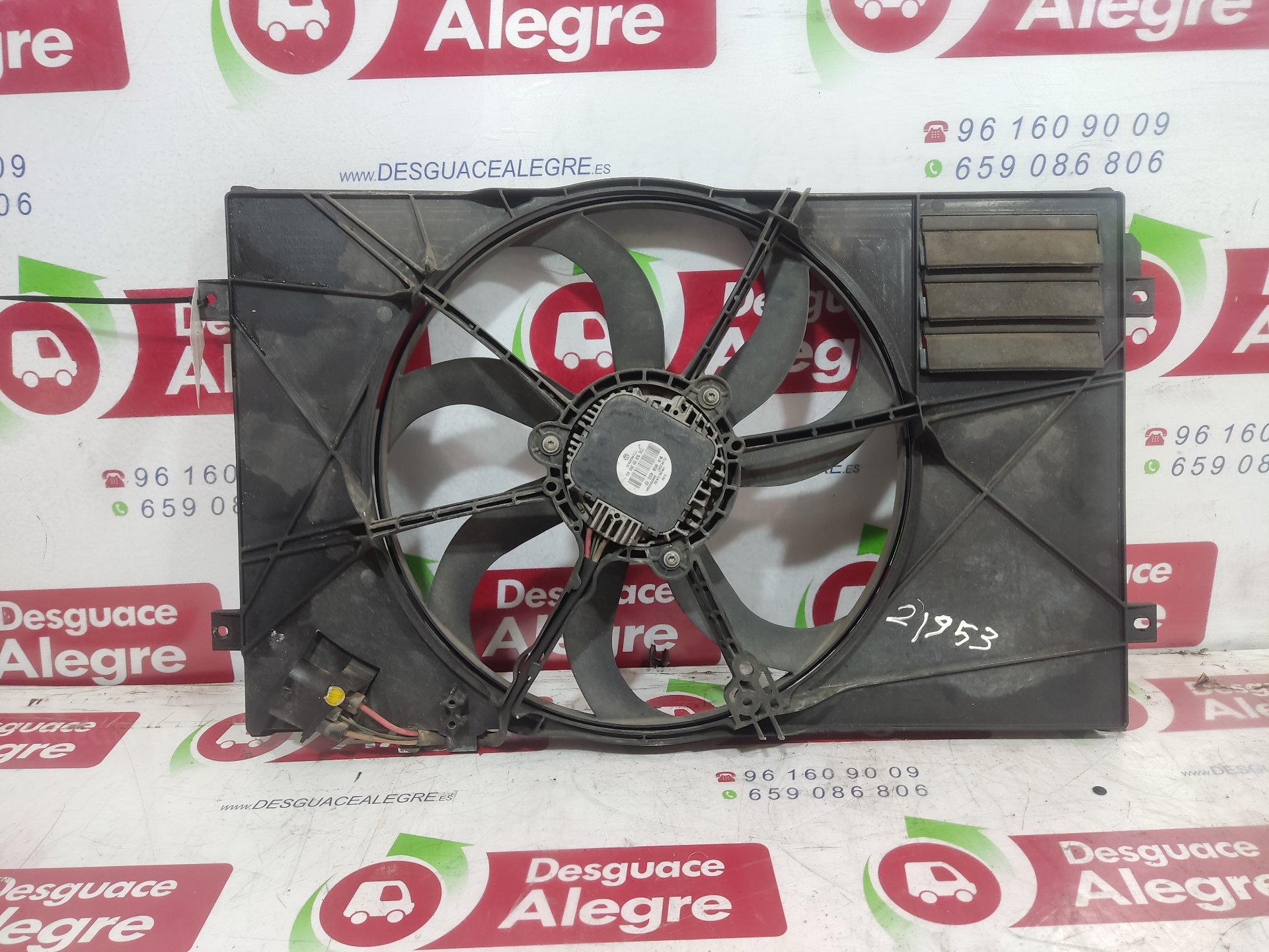 RENAULT Espace 3 generation (1996-2002) Diffuser Fan 1K0121203AG 24812961