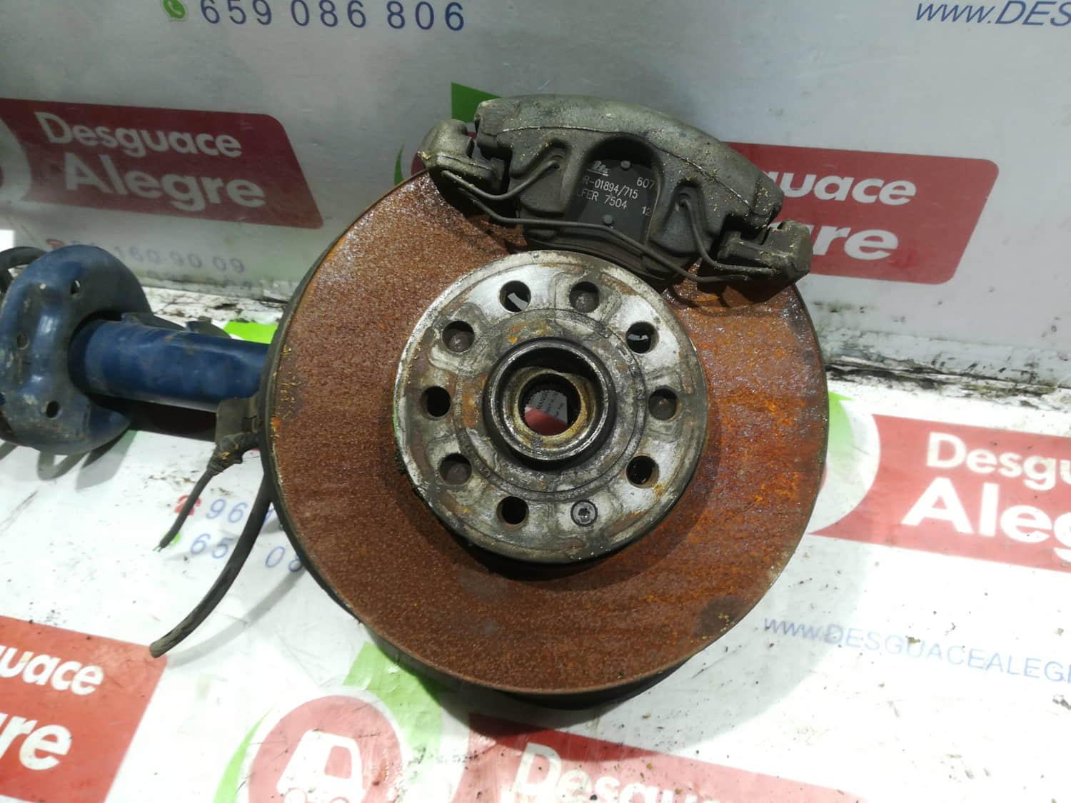 SEAT Toledo 3 generation (2004-2010) Front Right Wheel Hub 24799172