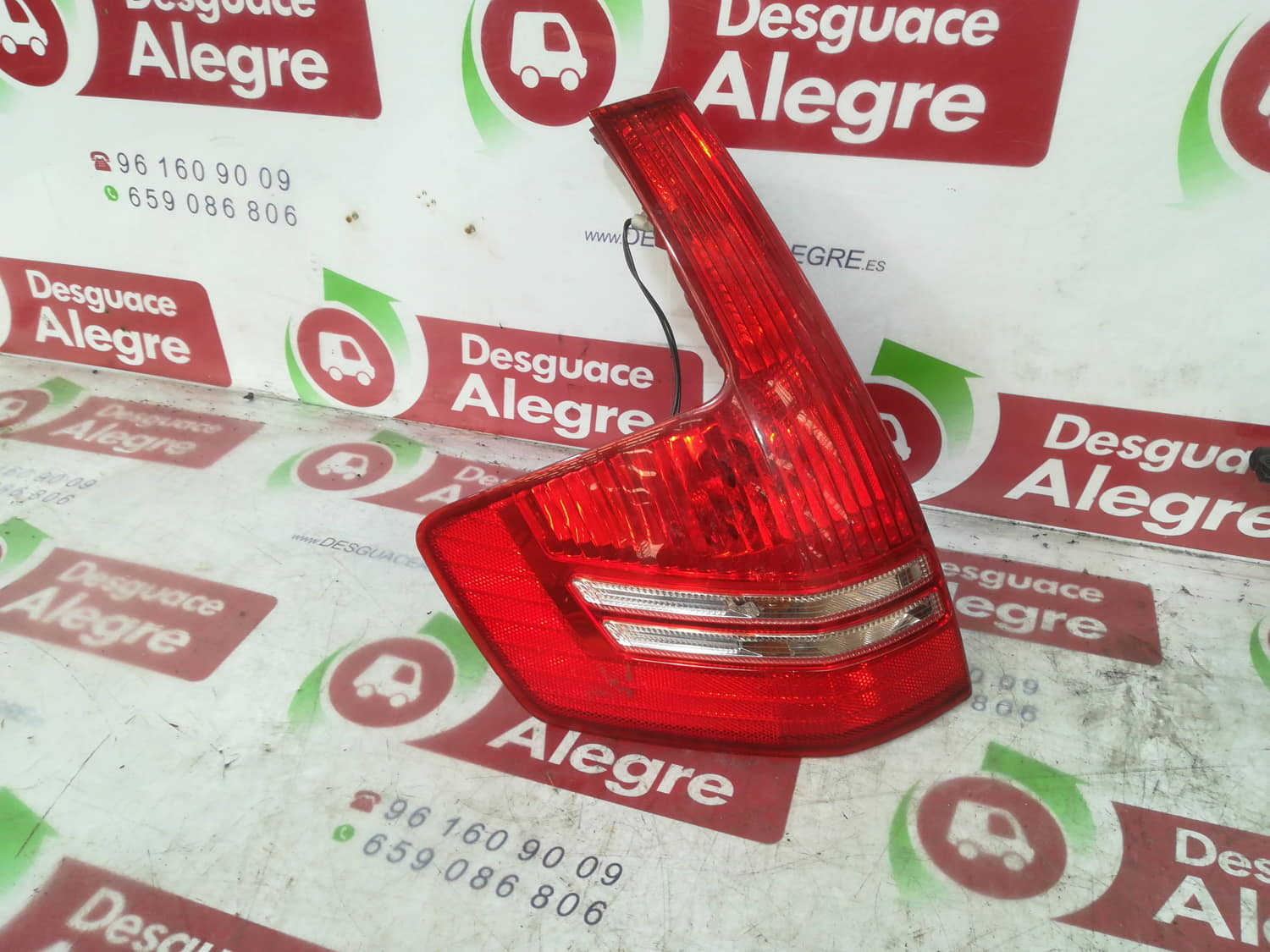 CITROËN C4 1 generation (2004-2011) Rear Left Taillight 9655864080 24803347