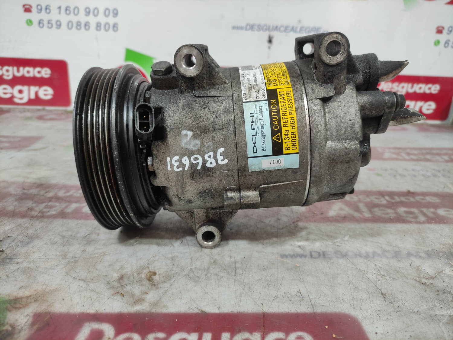 RENAULT Megane 2 generation (2002-2012) Gaisa kondicionēšanas sūknis 8200316164 24806073