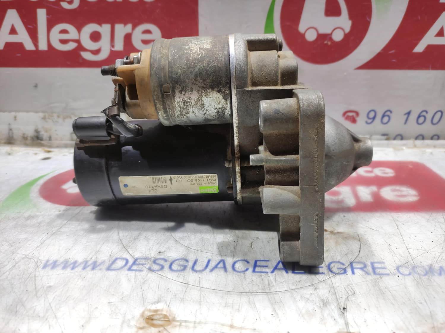 CITROËN Xsara Picasso 1 generation (1999-2010) Starter Motor 9640825280 24800700