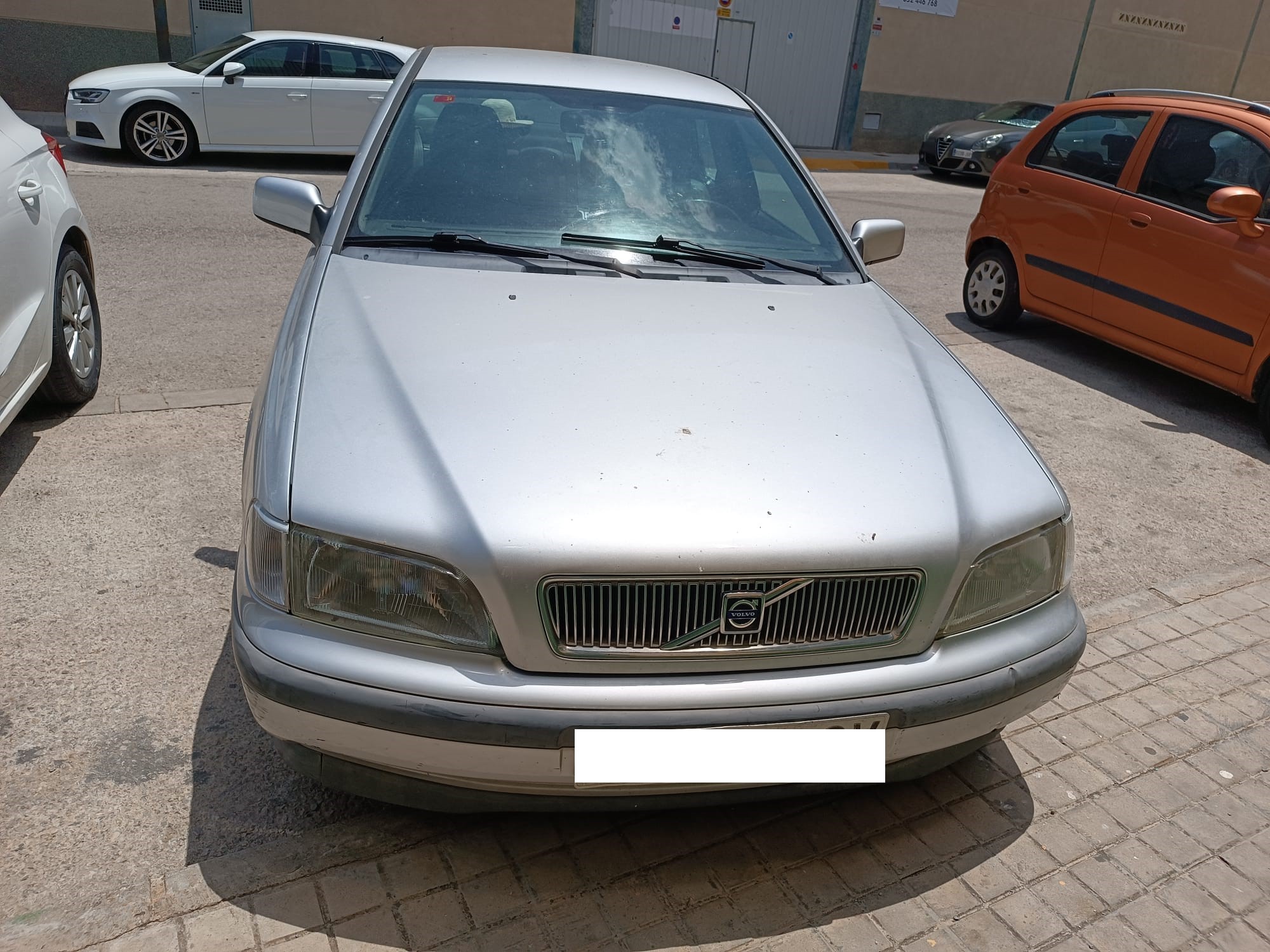 VOLVO S40 1 generation (1996-2004) Front Bumper 24855388