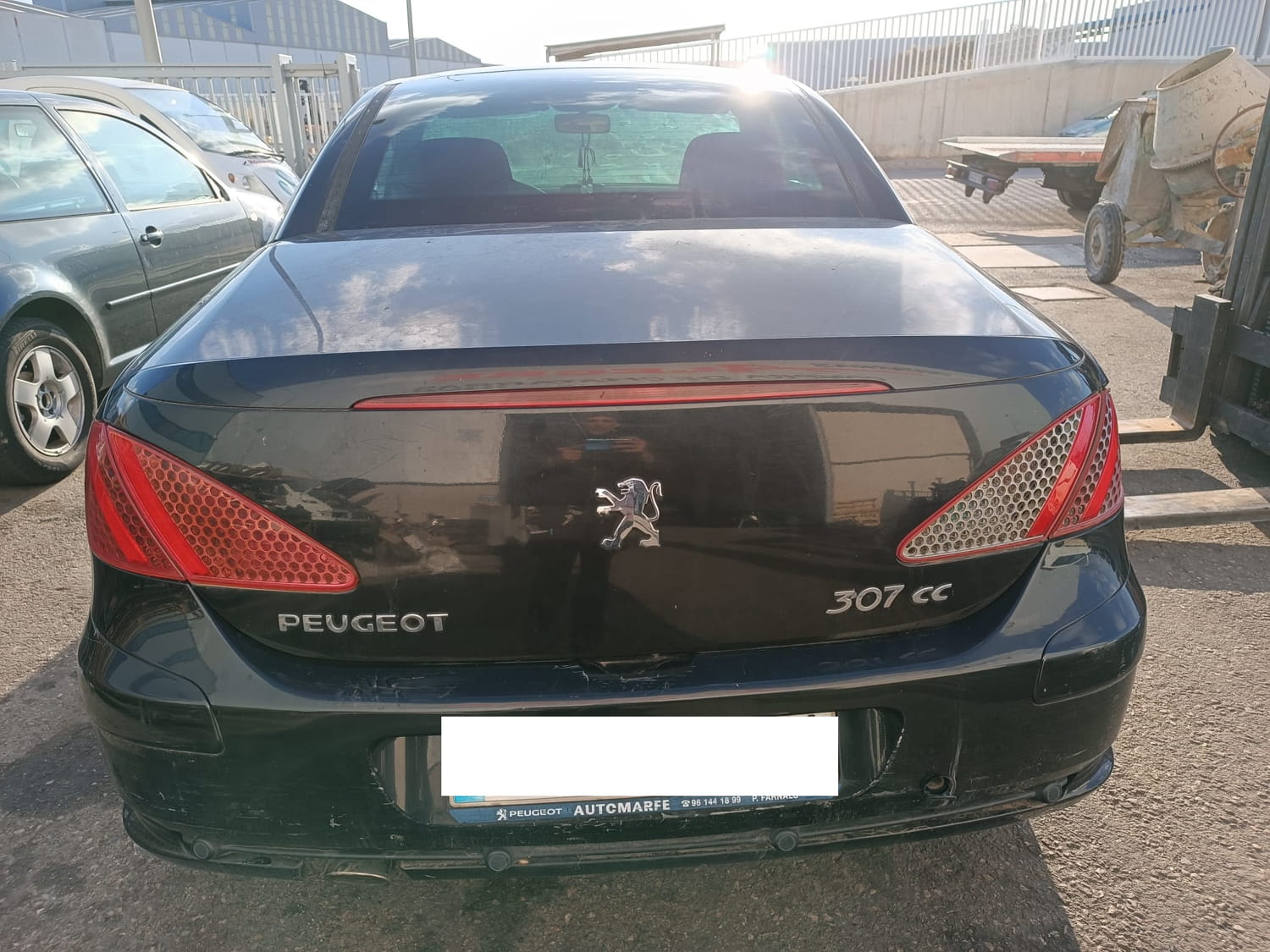 PEUGEOT 307 1 generation (2001-2008) Полуось передний левый 9656329380 24808890