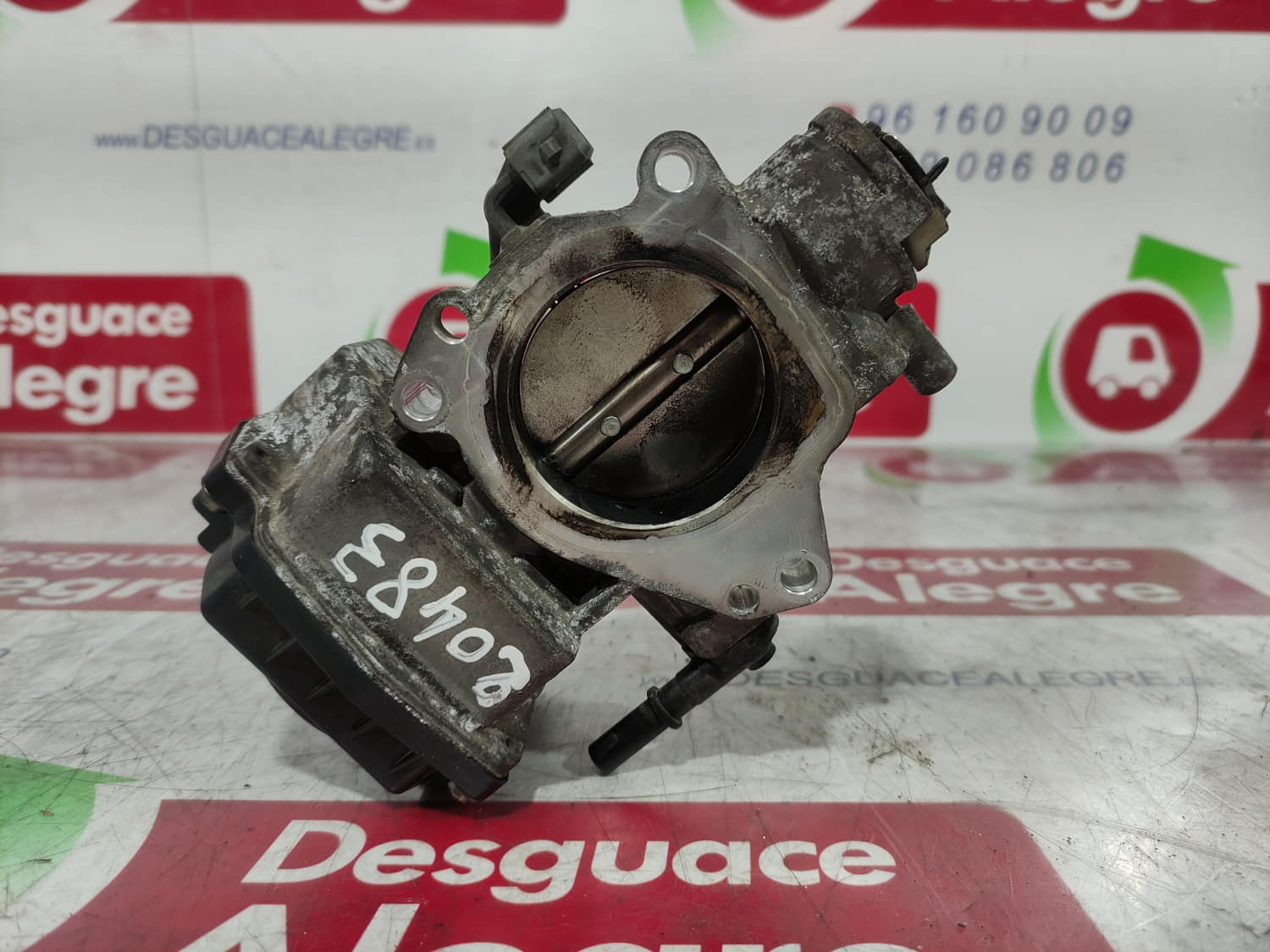 PEUGEOT 307 1 generation (2001-2008) Throttle Body 9652682880 24800726