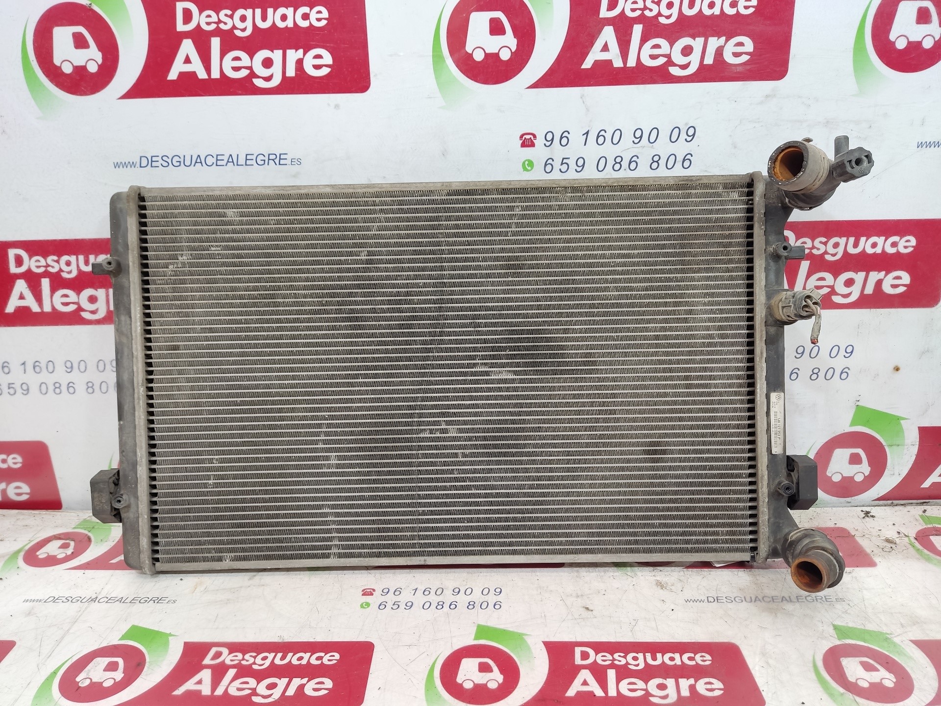 SEAT Toledo 2 generation (1999-2006) Gaisa kondensācijas radiators 1J0121253P 24859518