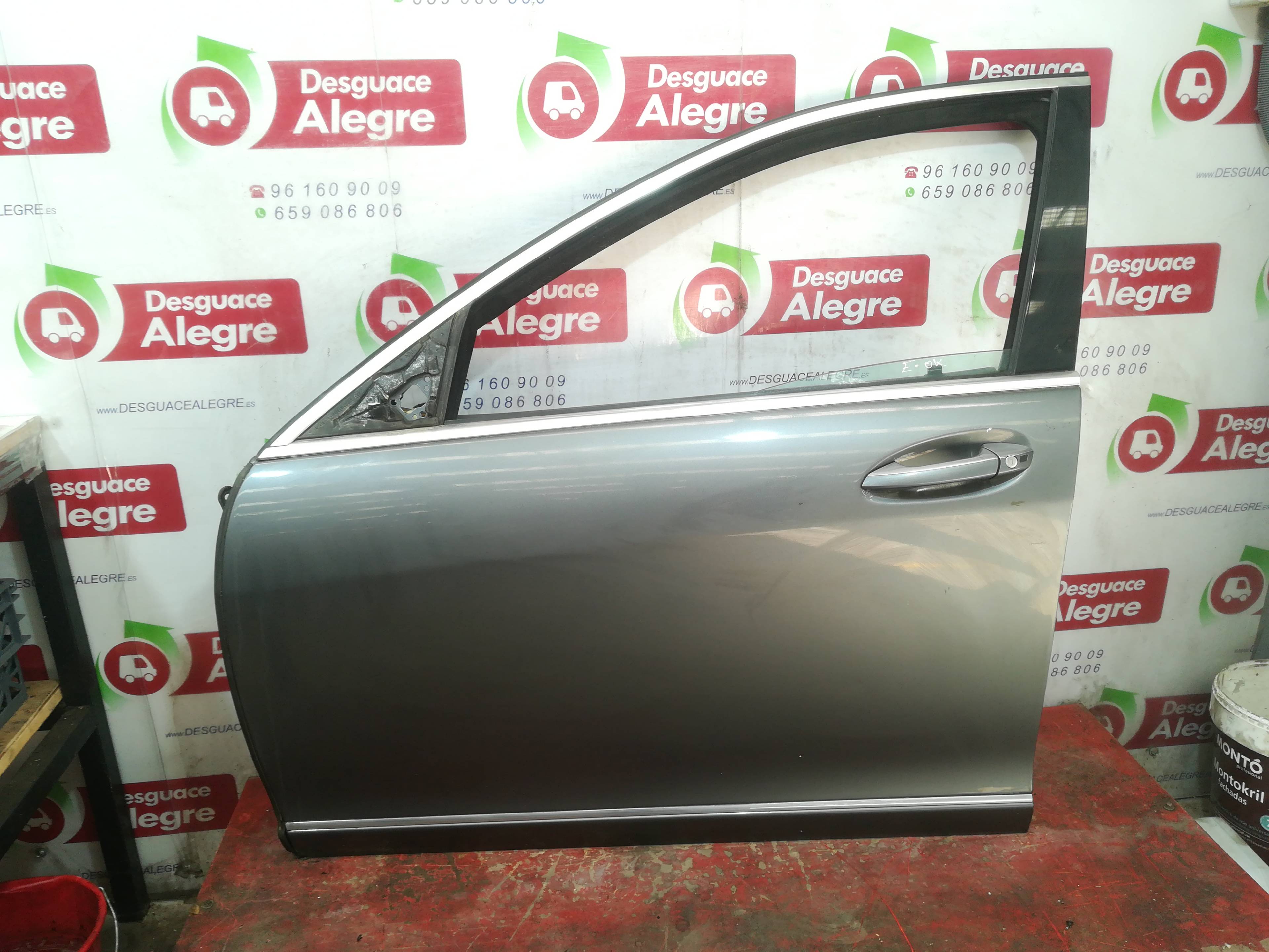 MERCEDES-BENZ S-Class W221 (2005-2013) Front Left Door 24808349