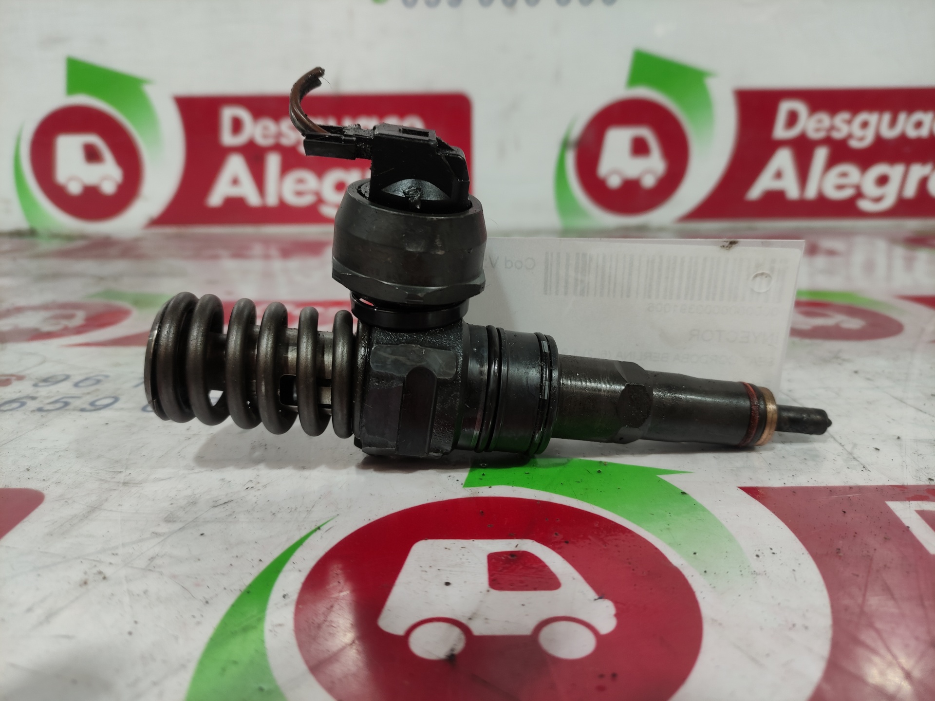 SEAT Cordoba 2 generation (1999-2009) Fuel Injector 0414720037 24807085