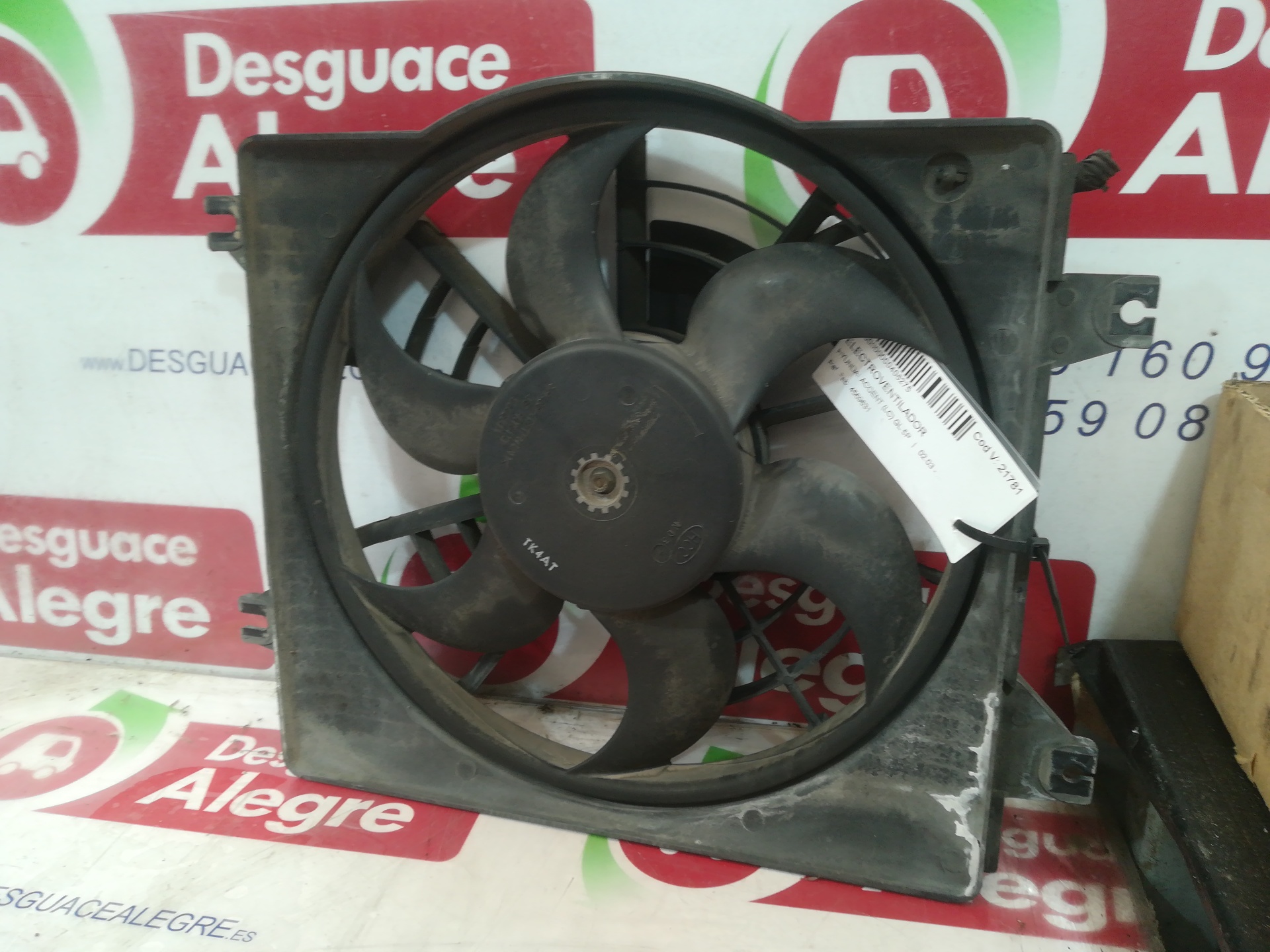 HYUNDAI Accent LC (1999-2013) Porlasztóventilátor 4569631 24811384