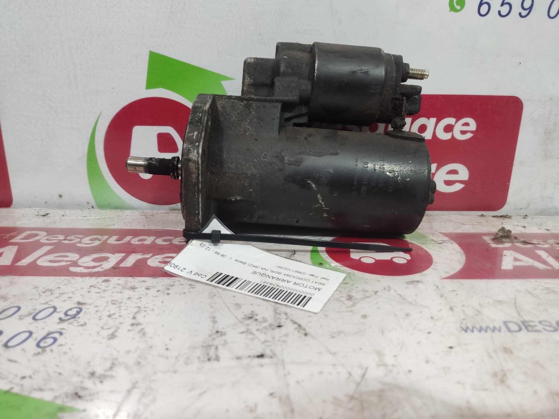 SEAT Cordoba 1 generation (1993-2003) Starter auto 036911023S 24857465