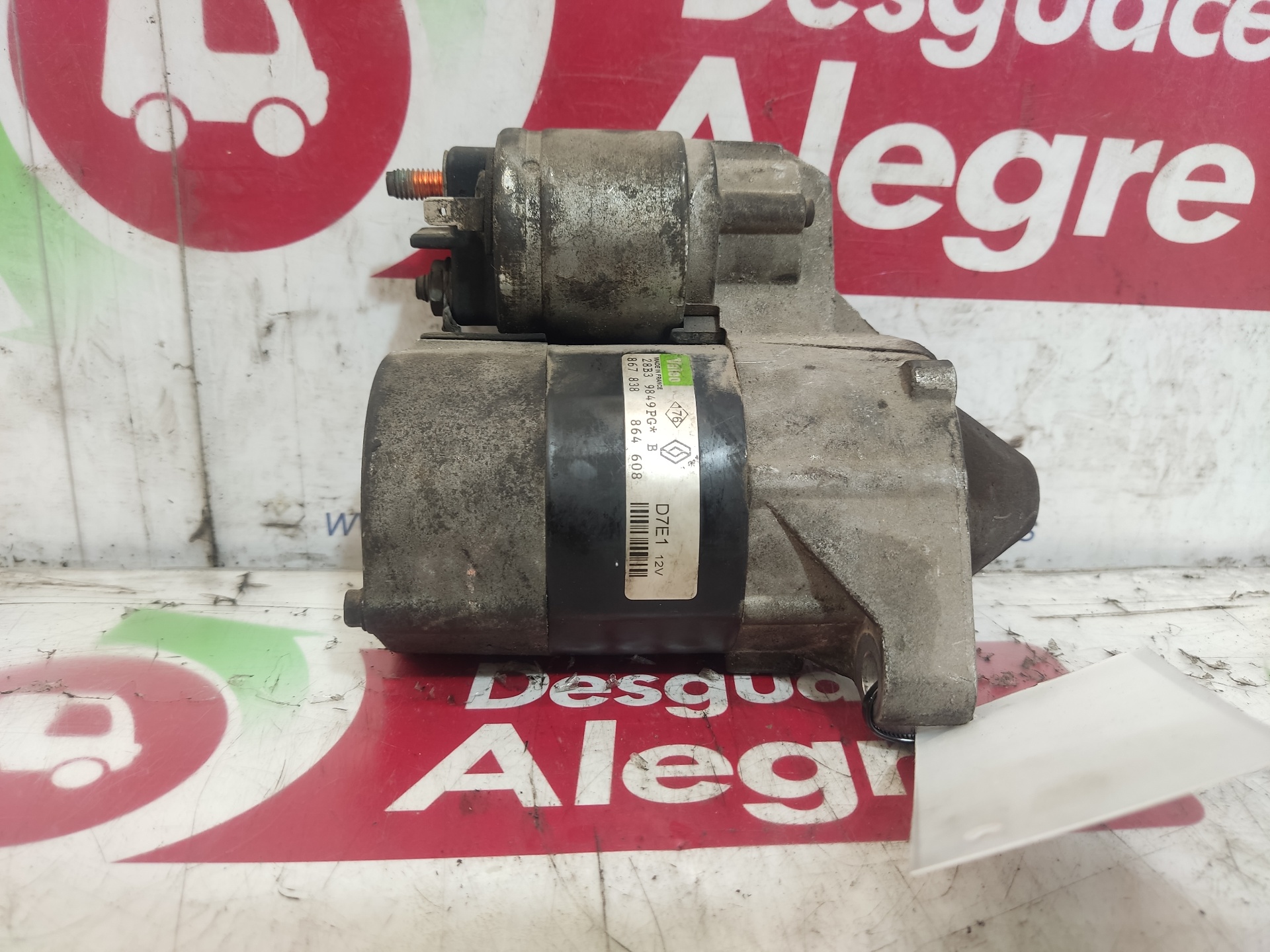 RENAULT Clio 3 generation (2005-2012) Starter auto 867838 24811867