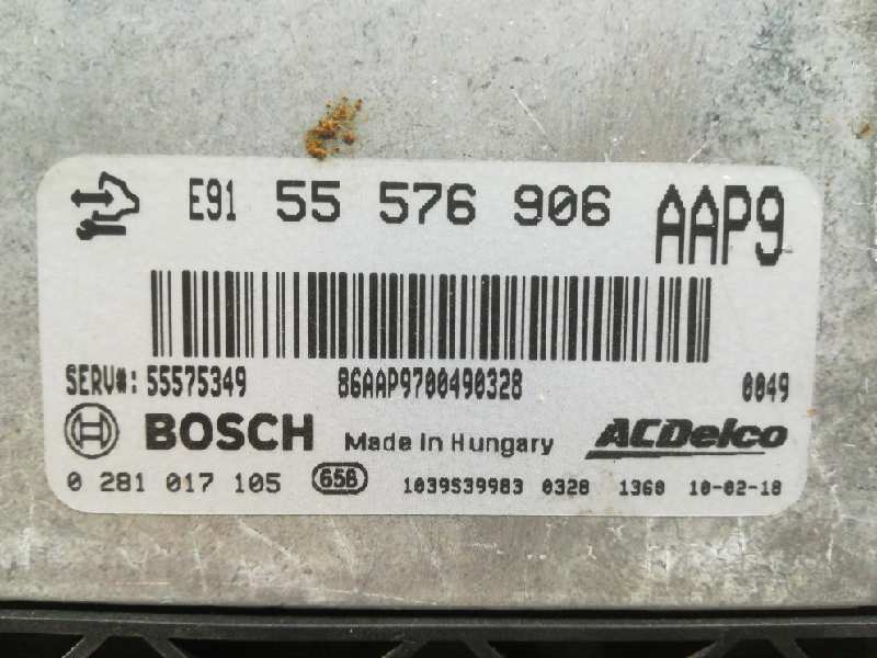 OPEL Engine Control Unit ECU 55576906 24792366