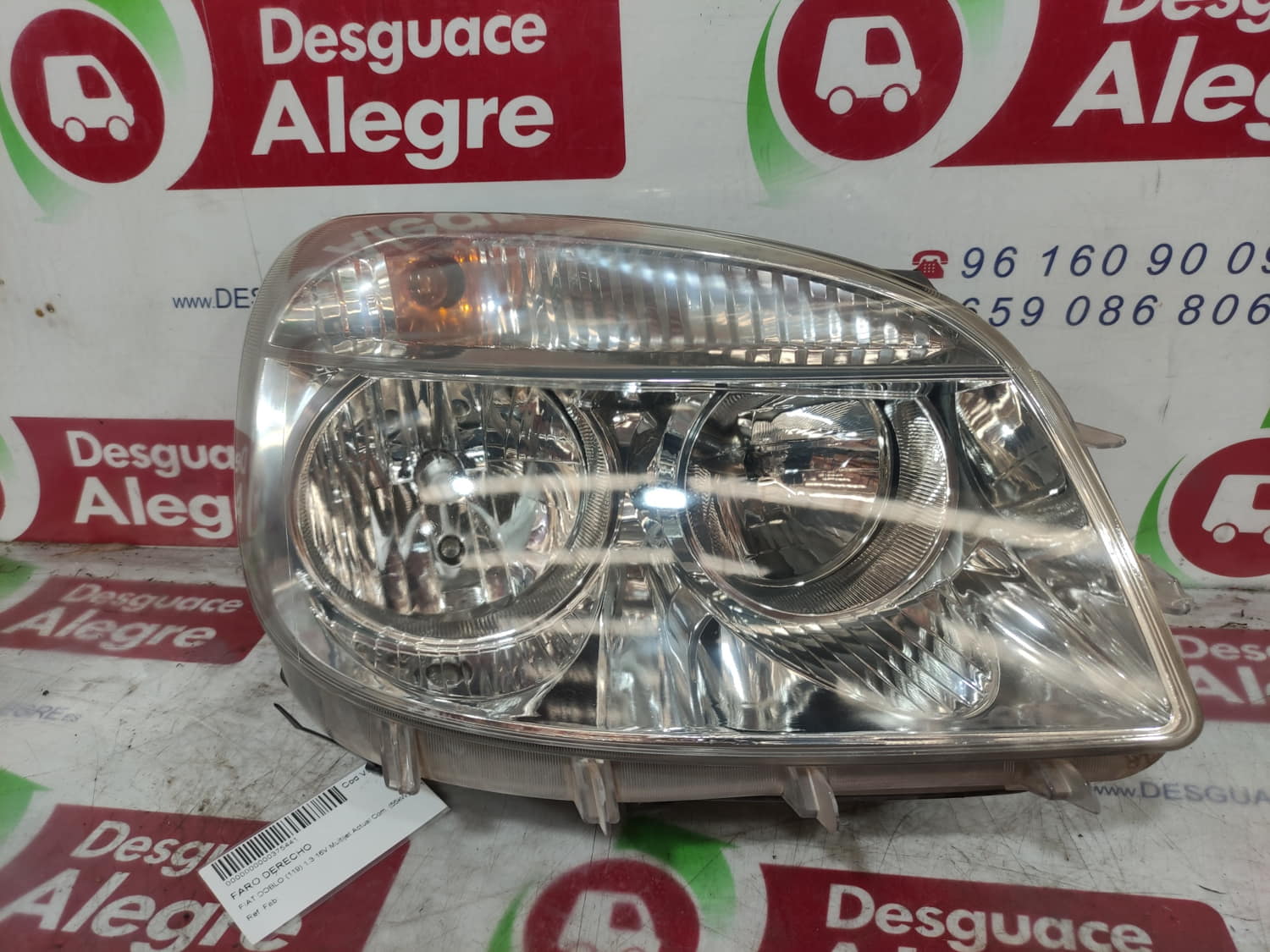 FIAT Doblo 1 generation (2001-2017) Front Right Headlight 24804782