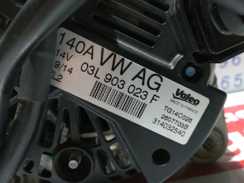 SEAT Ibiza 4 generation (2008-2017) Generator 03L903023F 24787209
