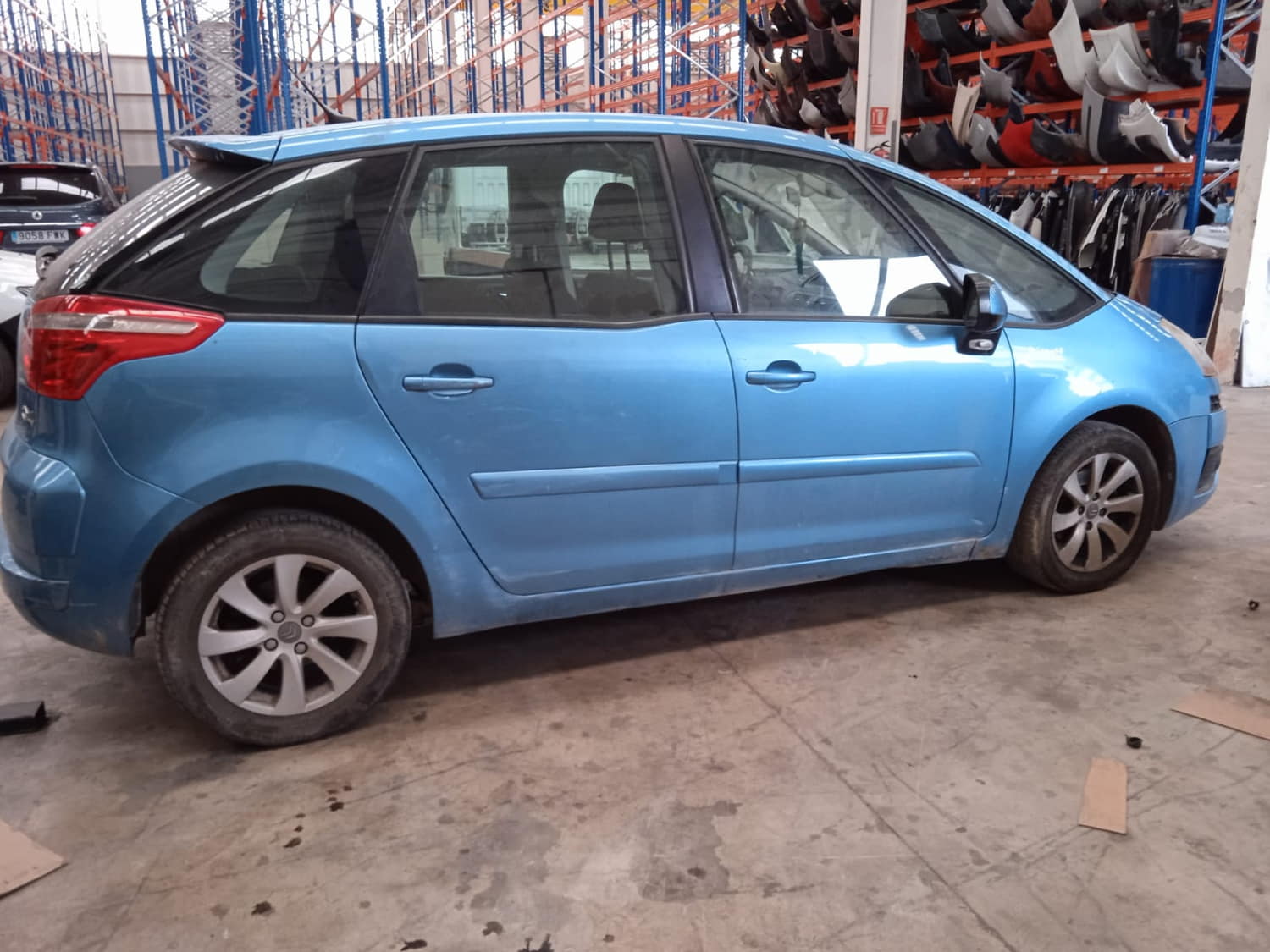 CITROËN C4 Picasso 1 generation (2006-2013) Полуось передний левый 9637117780 24802852