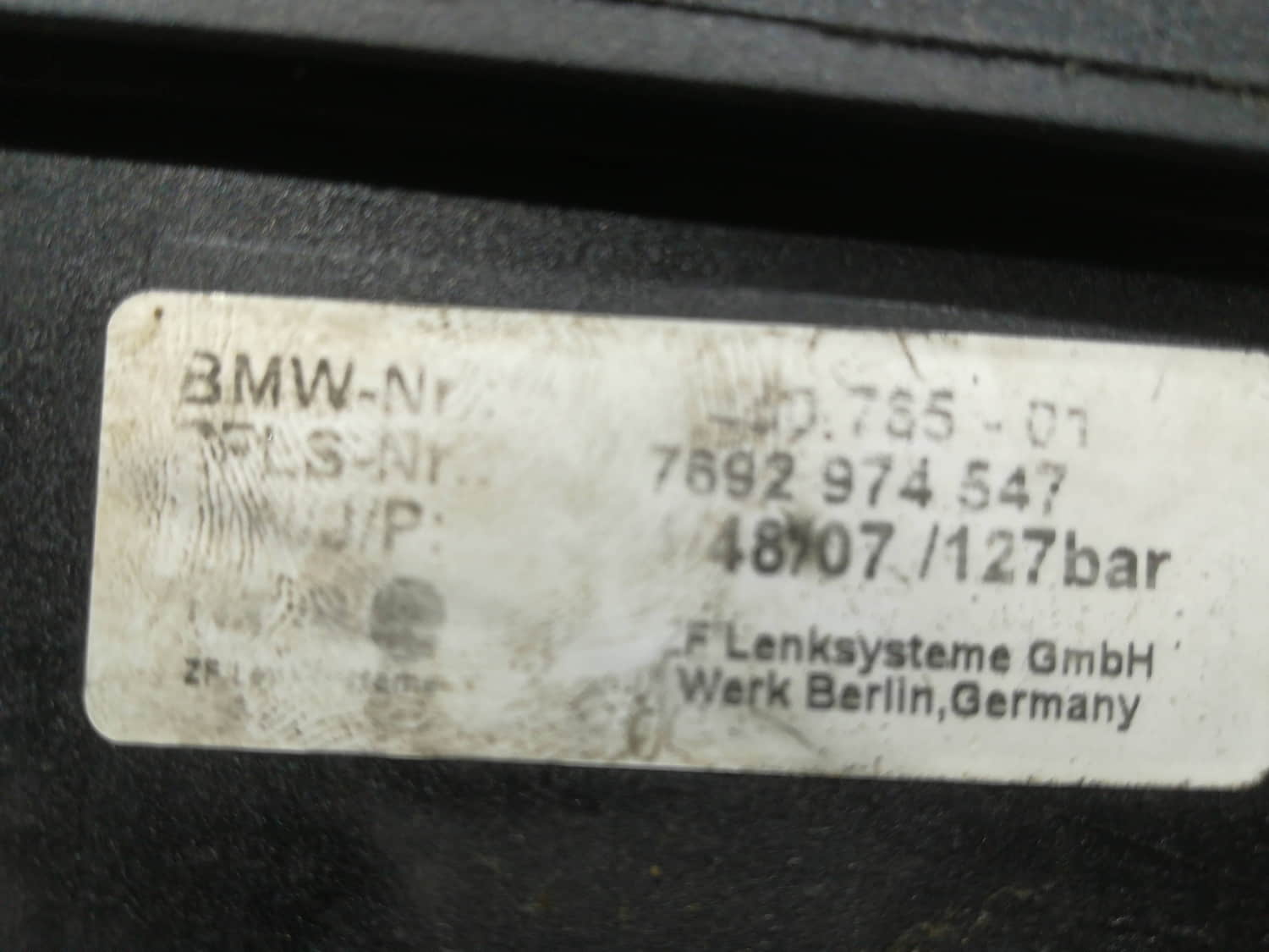 BMW X3 E83 (2003-2010) Power Steering Pump 345076501 24797996