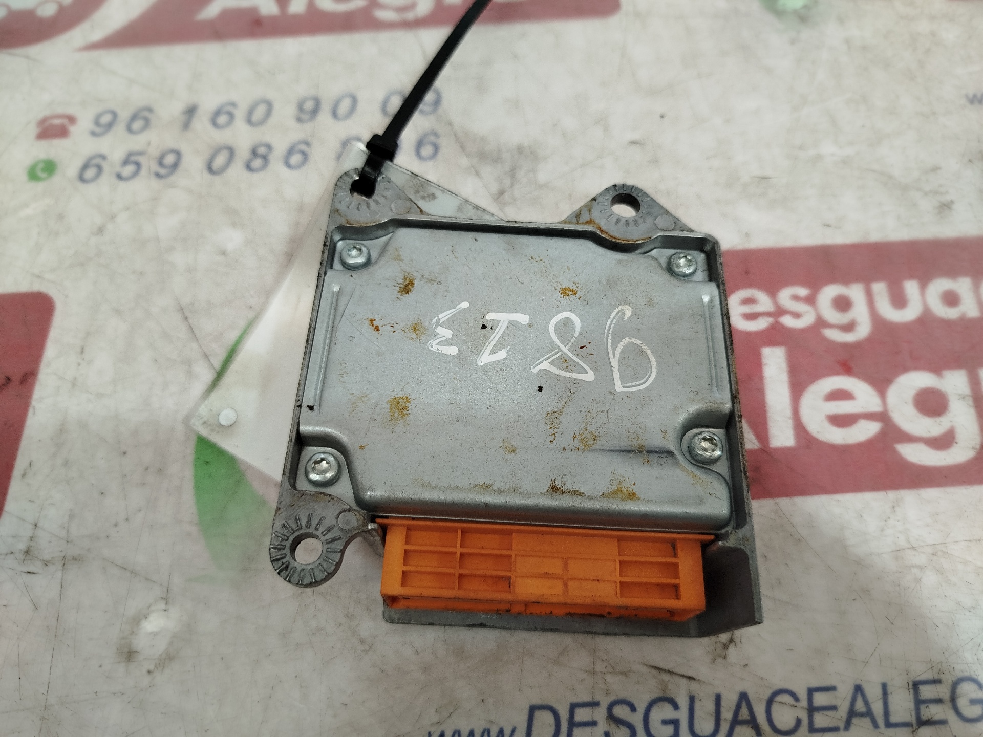 PEUGEOT 307 1 generation (2001-2008) SRS Control Unit 9650109480 24860133