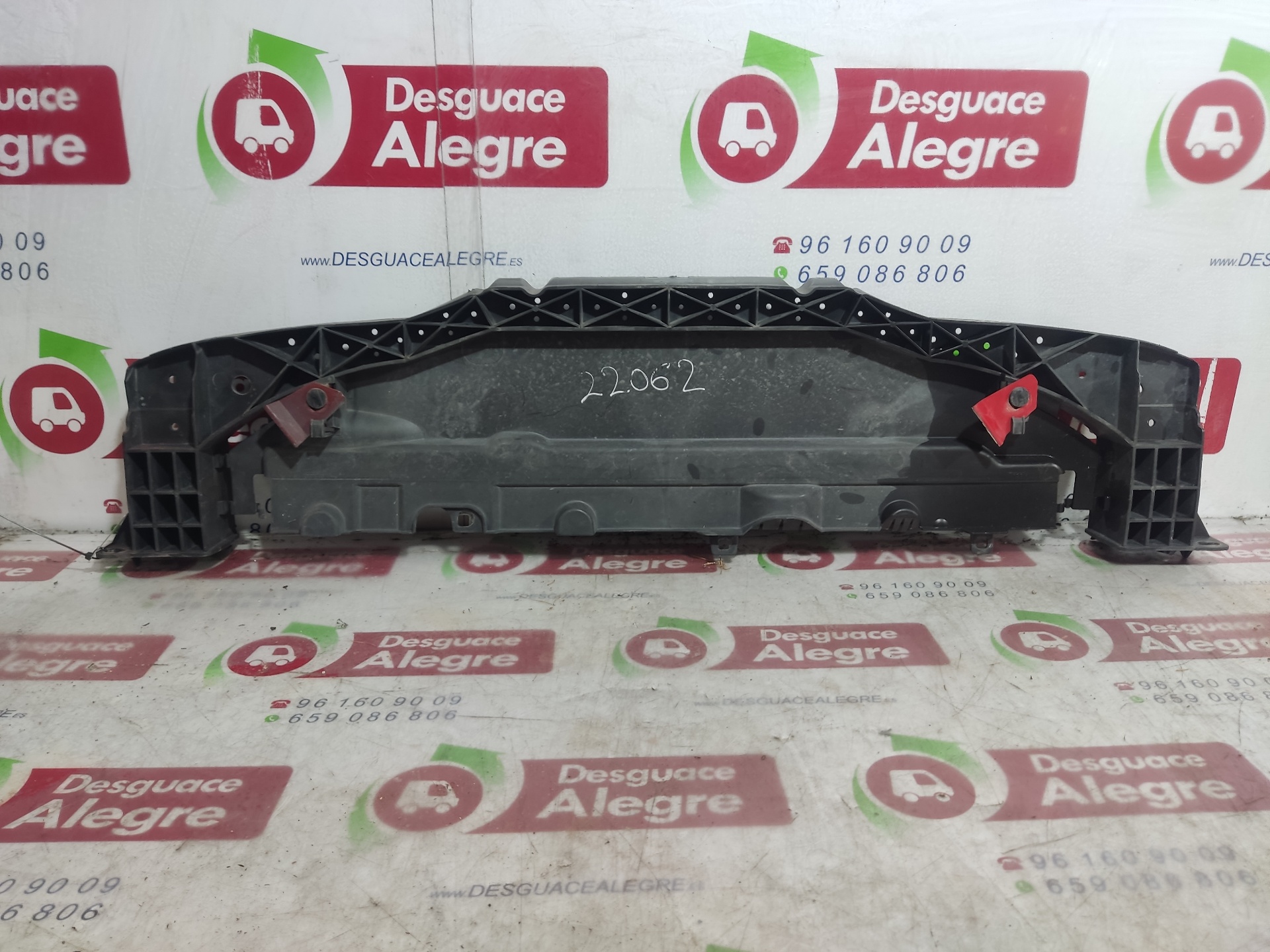 PEUGEOT 207 1 generation (2006-2009) Front Bumper 9649583180 24812777