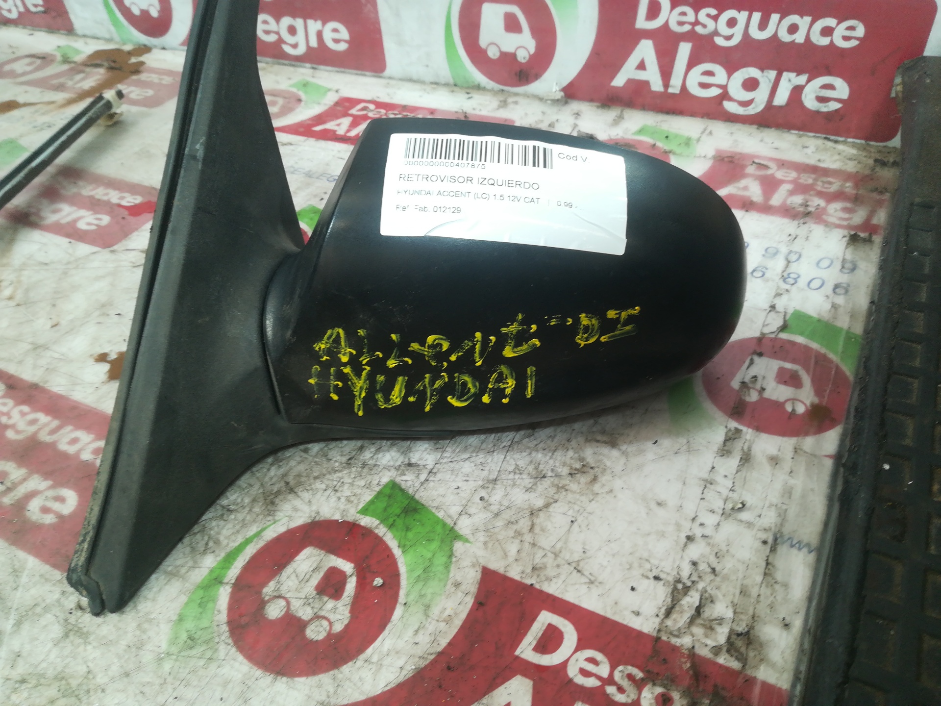 HYUNDAI Accent LC (1999-2013) Left Side Wing Mirror 012129 24811210