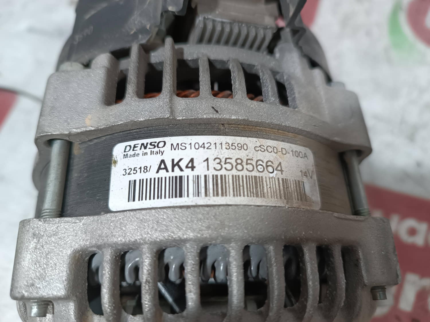 OPEL Corsa D (2006-2020) Alternator 13585664 24804892