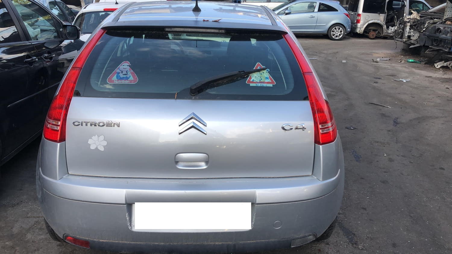 CITROËN C4 1 generation (2004-2011) Priekšējās labās durvis 9004W4 24799690