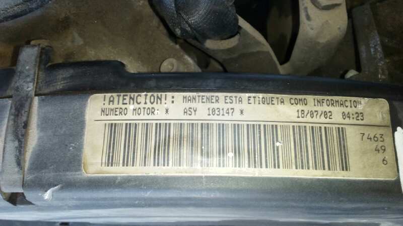 SEAT Ibiza 3 generation (2002-2008) Motor ASY 24791994