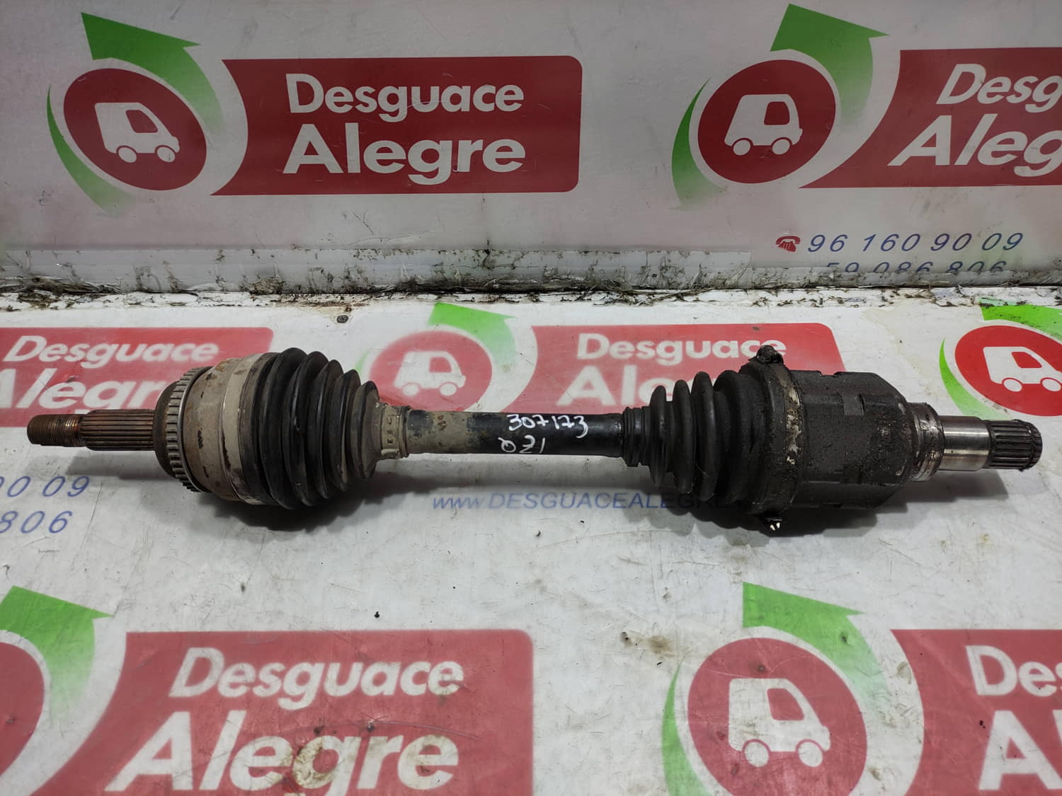 TOYOTA Corolla Verso 1 generation (2001-2009) Front Left Driveshaft 24797788