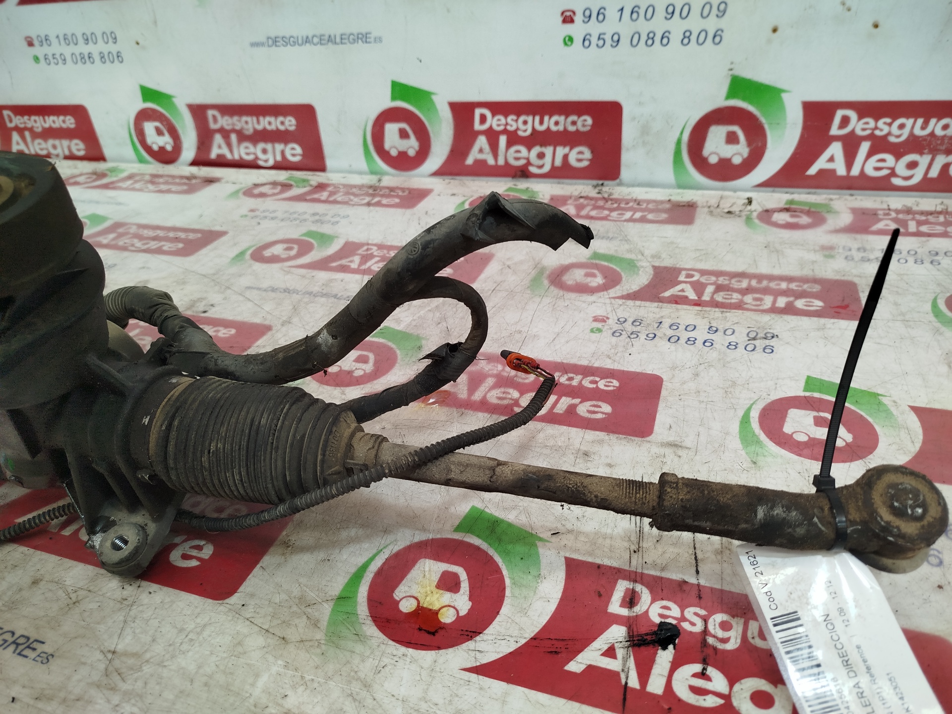 SEAT Leon 2 generation (2005-2012) Steering Rack 1K1423051ED 24860232