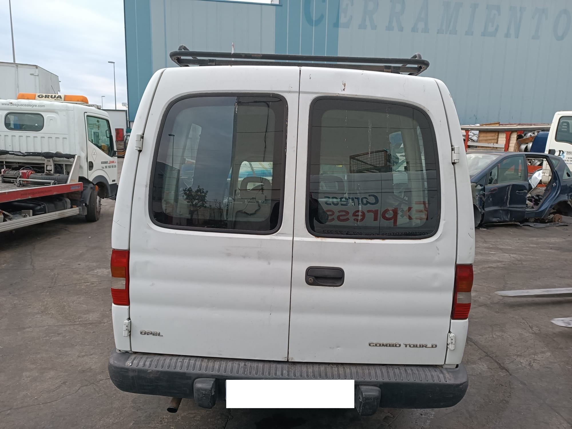 OPEL Combo B (1993-2001) Front Right Door 24859326