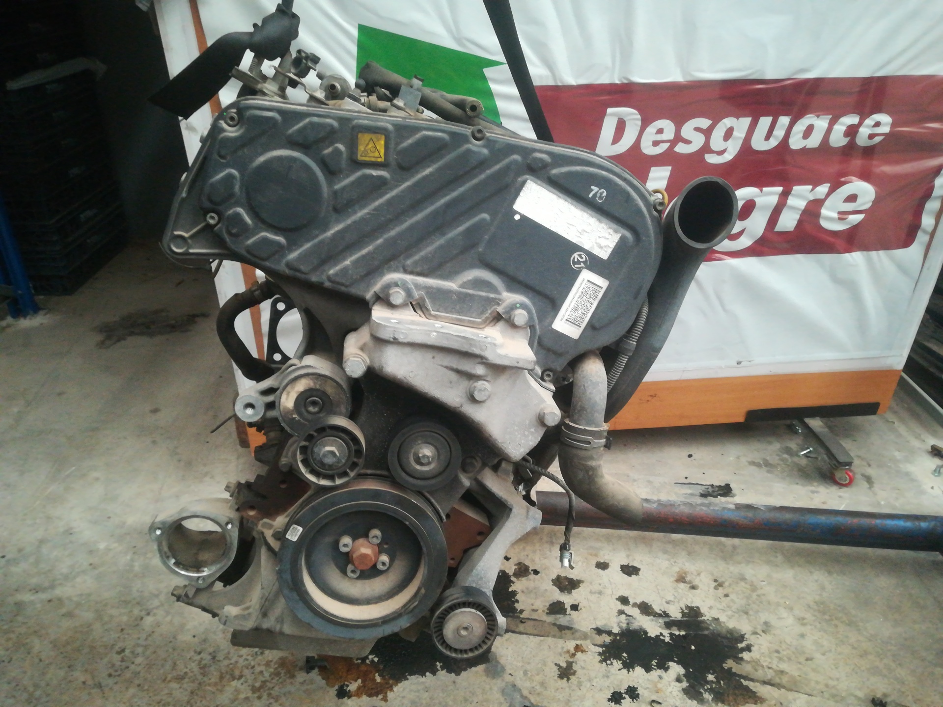 OPEL Vectra C (2002-2005) Motor Z19DTH 25212105