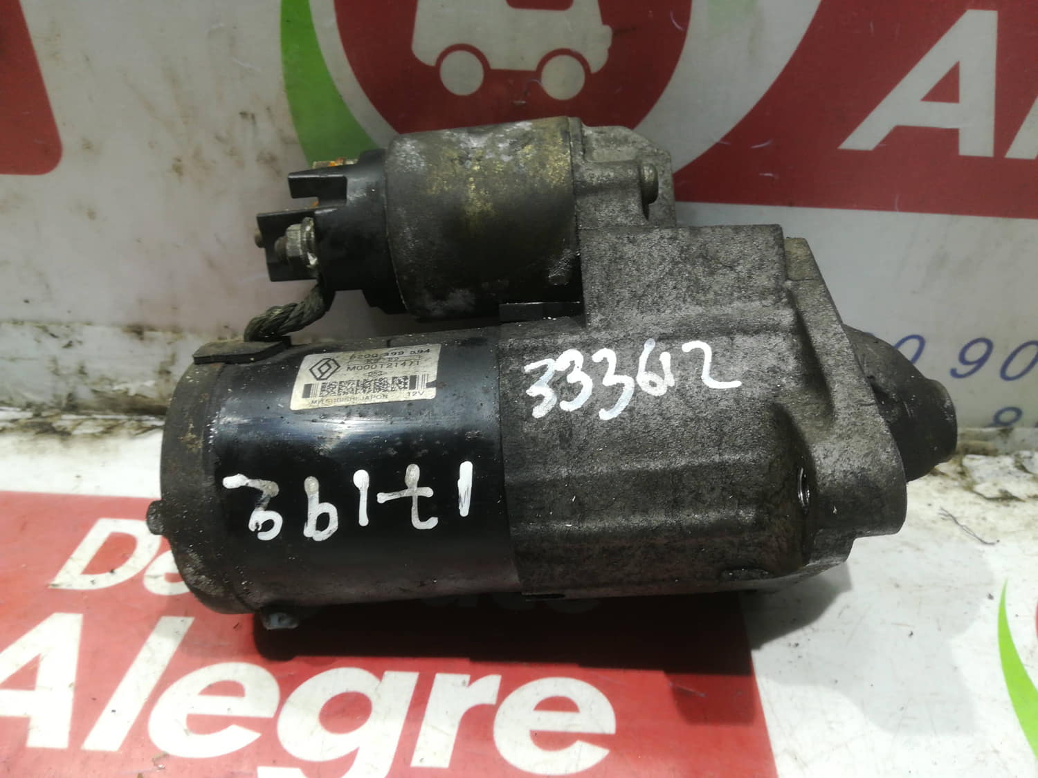 RENAULT Megane 2 generation (2002-2012) Starter Motor 8200399594 24800144