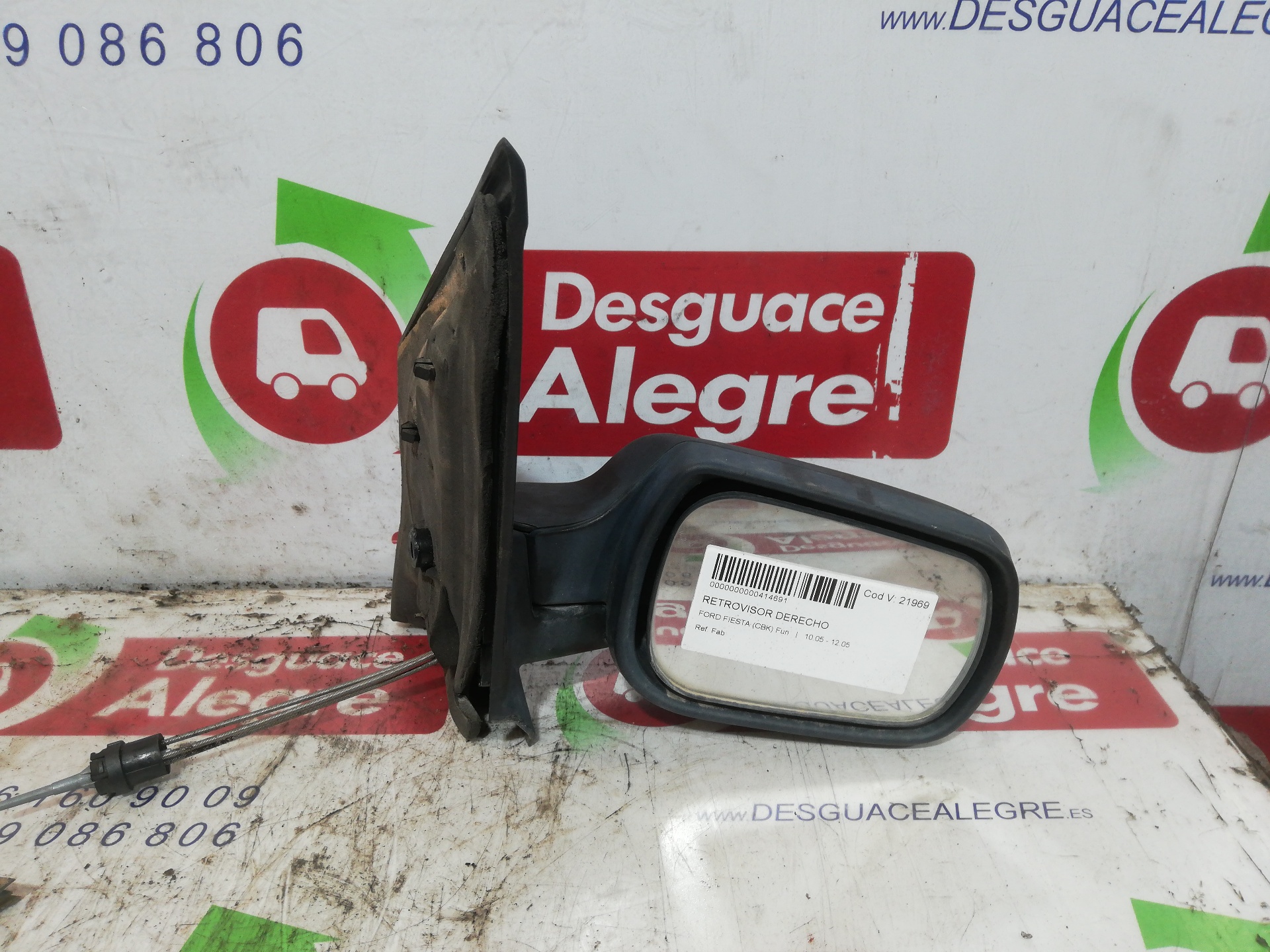 FORD Fiesta 5 generation (2001-2010) Right Side Wing Mirror 24812627