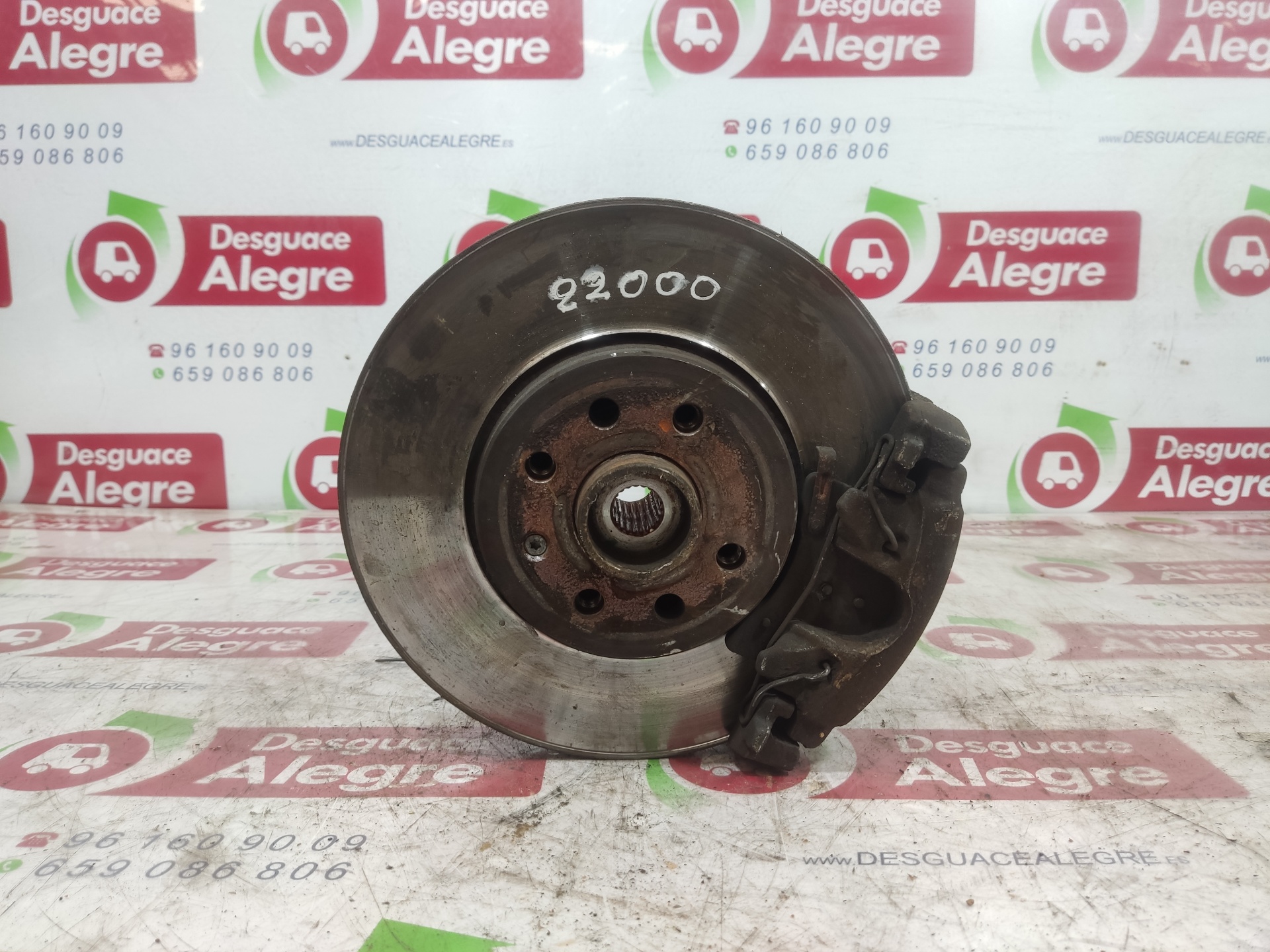 OPEL Combo C (2001-2011) Fremre venstre hjulnav 24857786