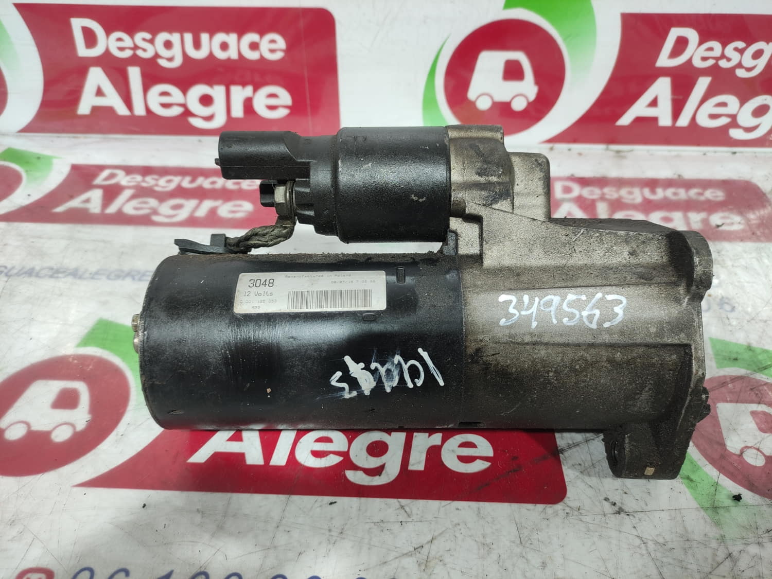 SEAT Altea 1 generation (2004-2013) Starter Motor 0001125053 24802087