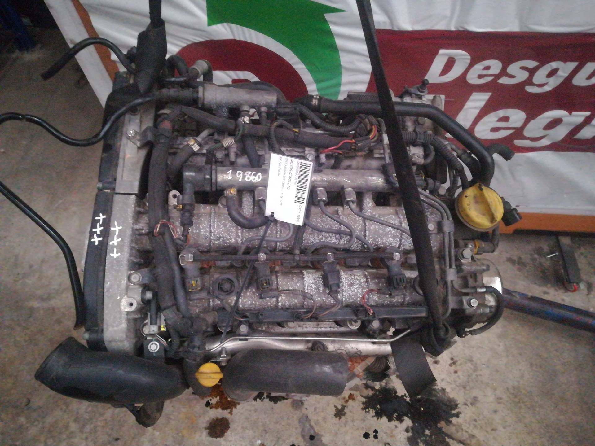 OPEL Astra J (2009-2020) Двигатель Z19DTH 25213279
